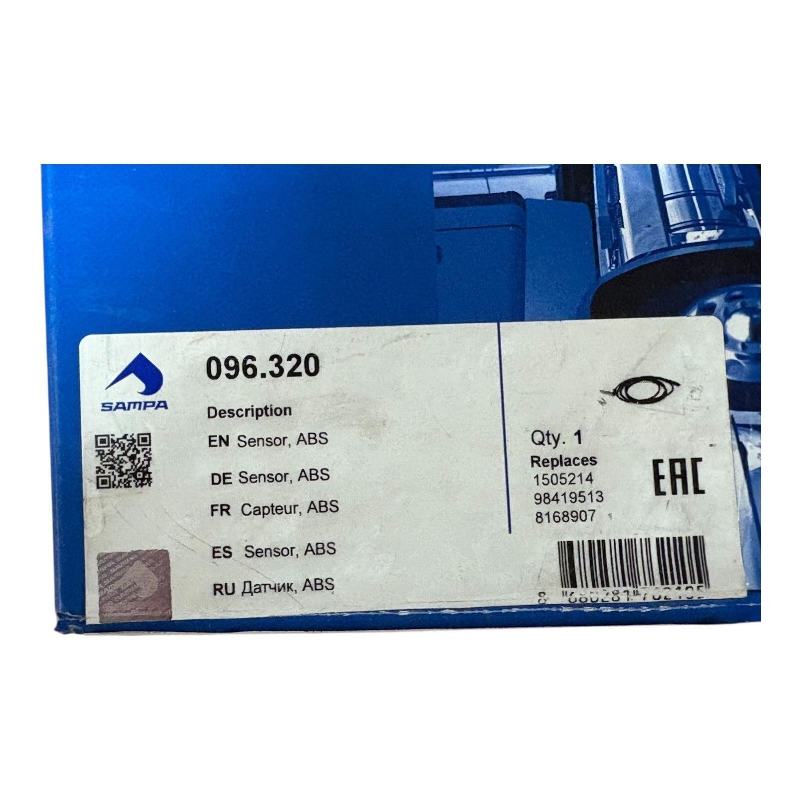 Sampa ABS Sensor fits DAF Iveco close up view