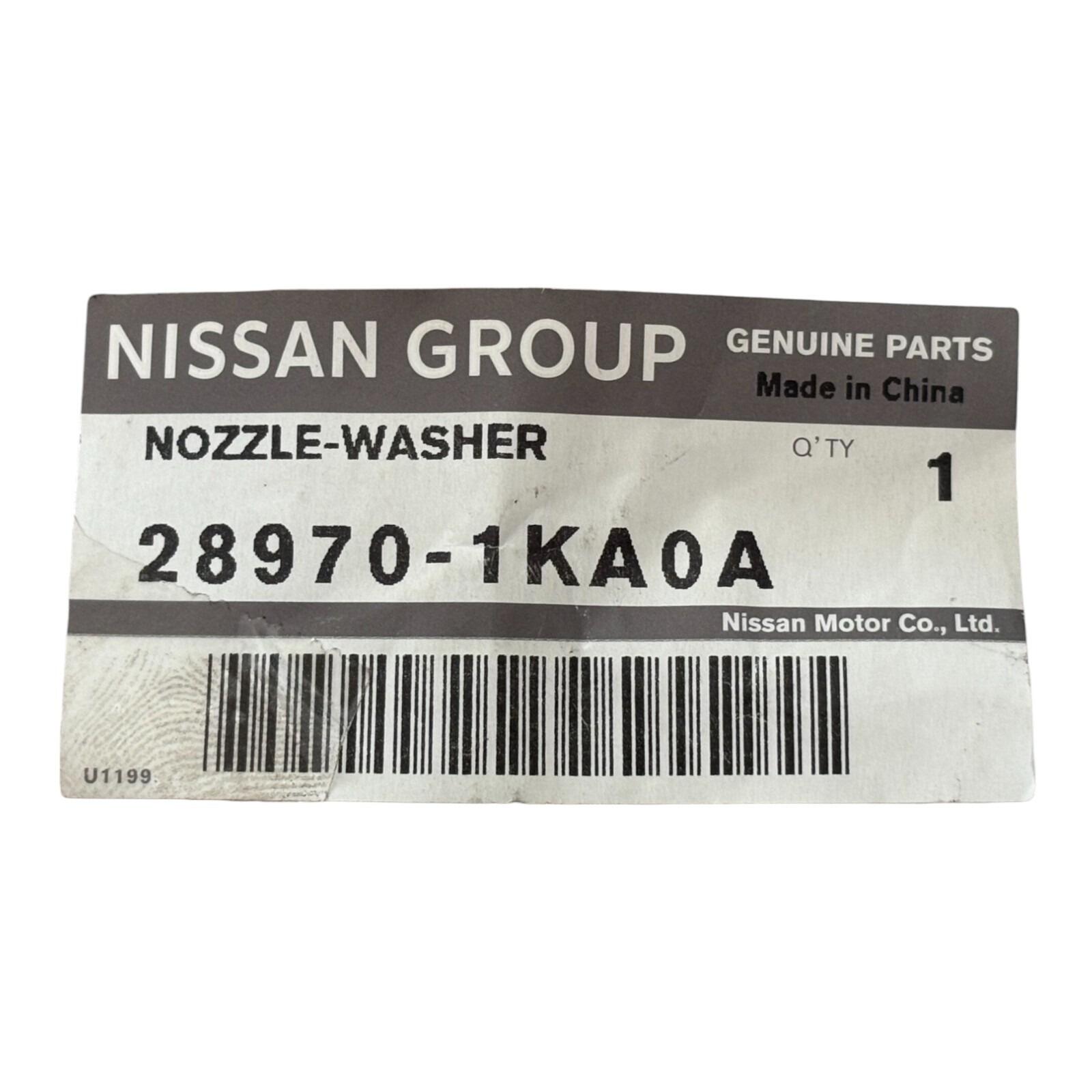 Genuine Nissan Juke (F15E) Rear washer nozzle 289701KA0A