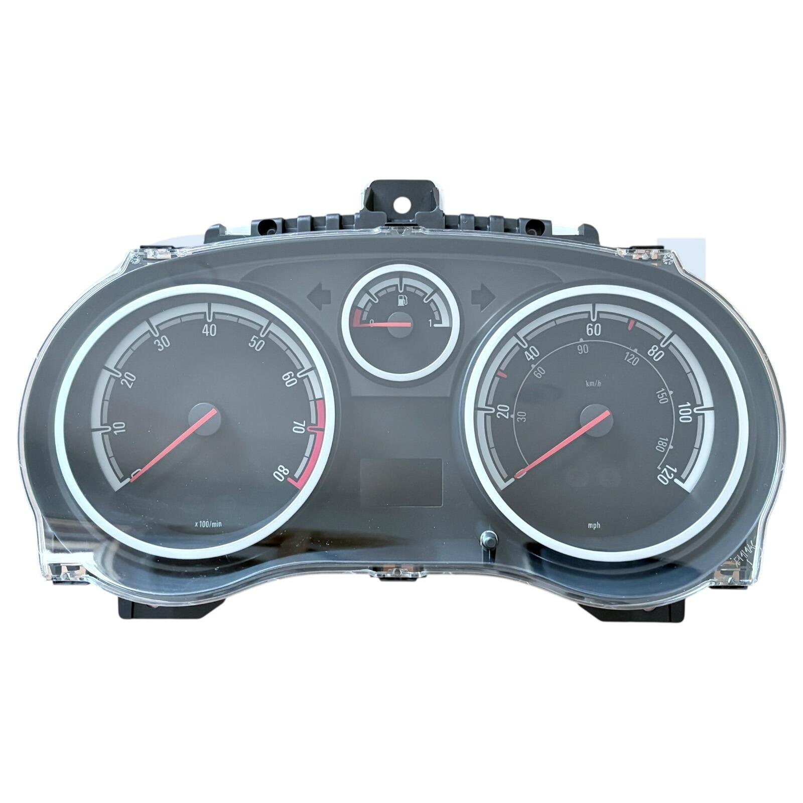 Genuine Vauxhall Corsa D Instrument Cluster — part number 13373002