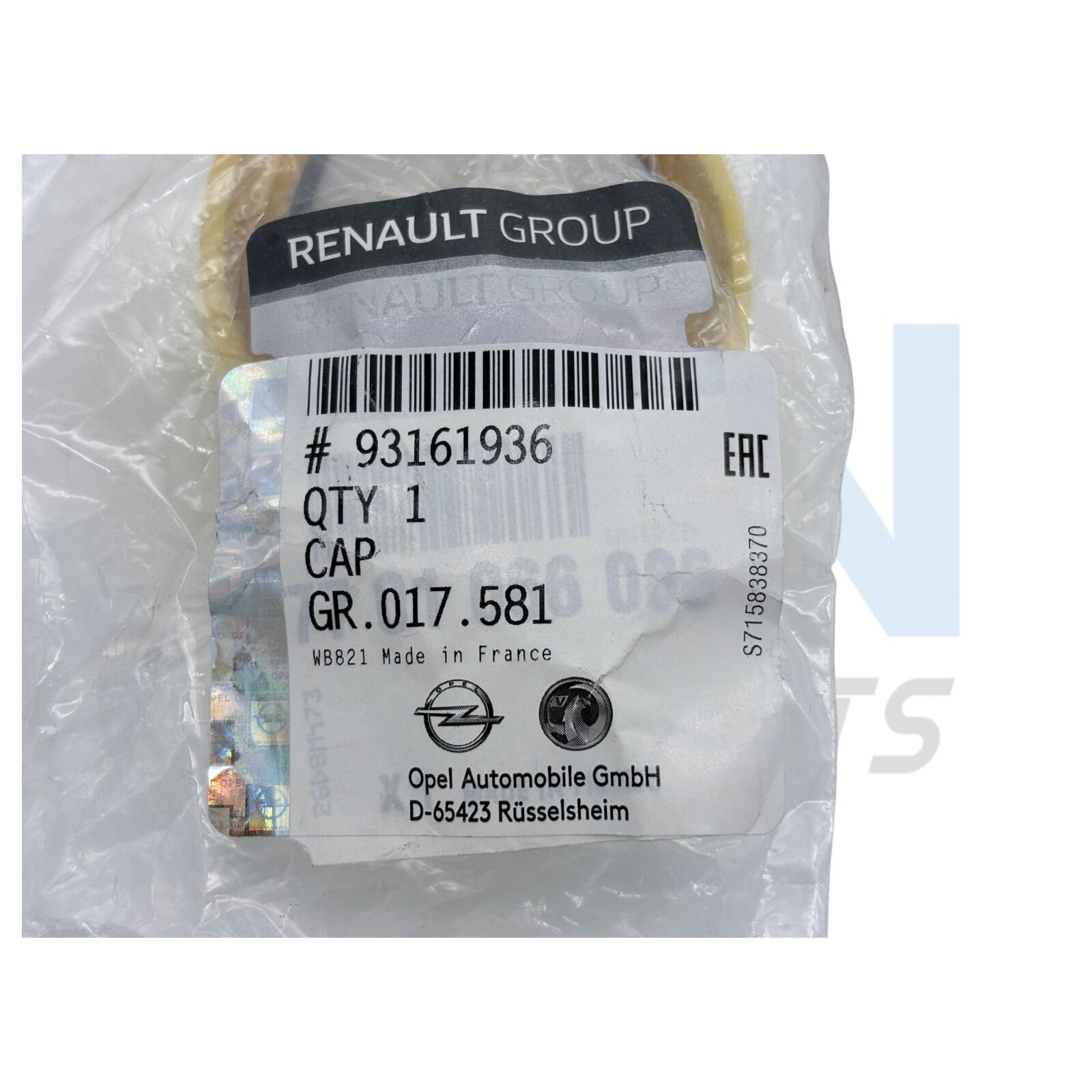 Authentic Vauxhall Movano B Vivaro A Oil Filler Cap (93161936)