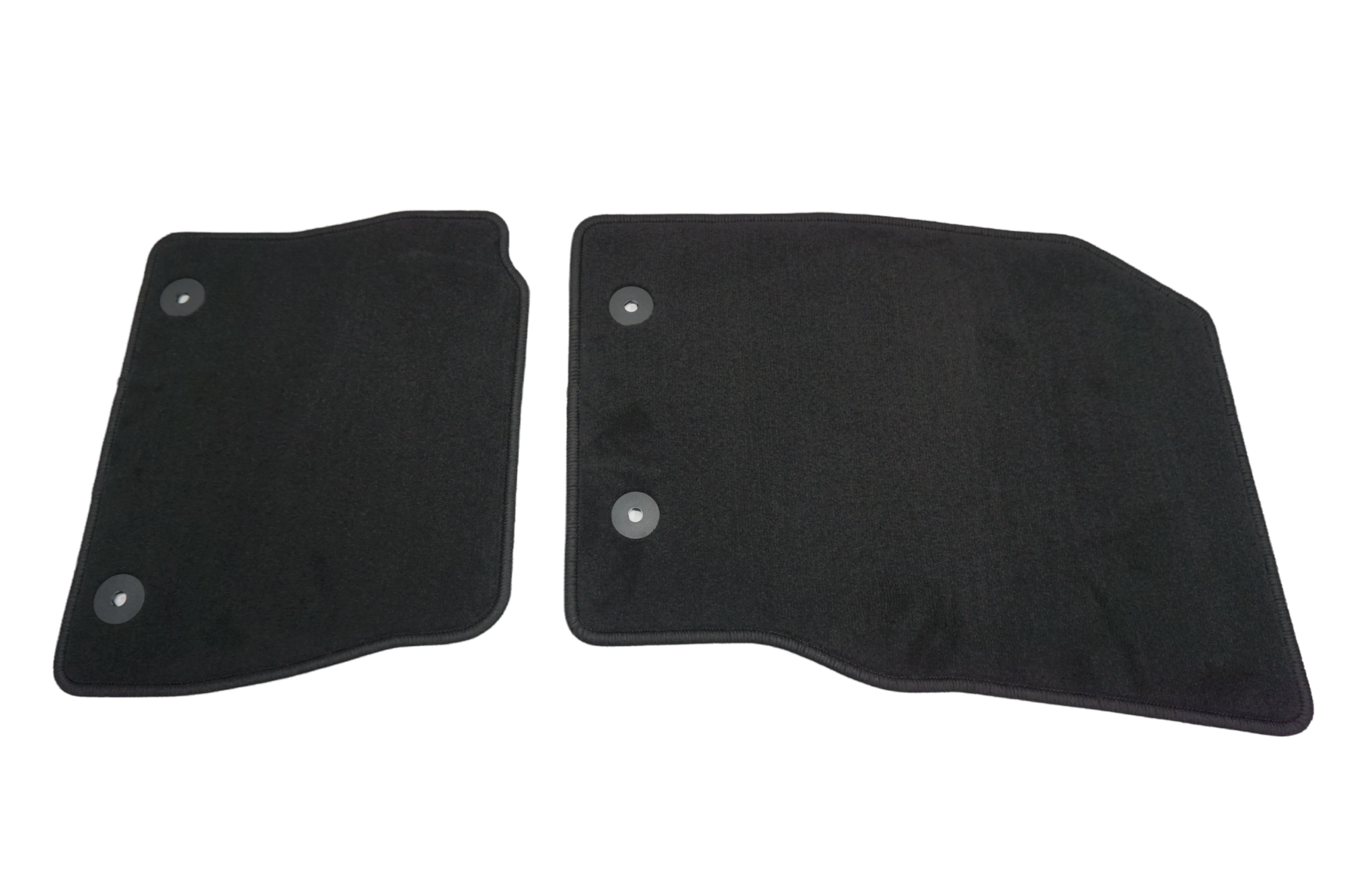 Genuine Ford Focus Velour Front Floor Mats (Black) — part number BM5BA130B18AA3JA6
