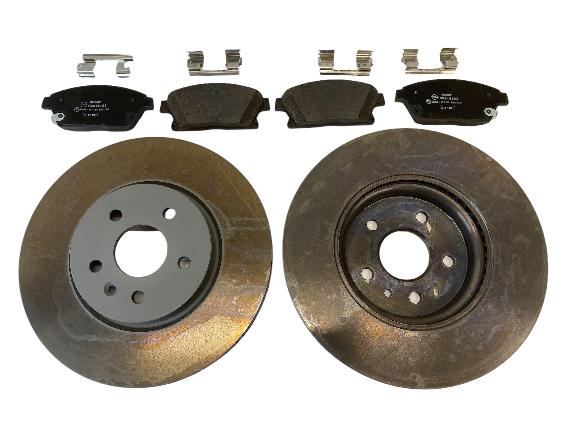 Genuine New Vauxhall Mokka / Mokka X Front Brake Disc And Pad Set 1680