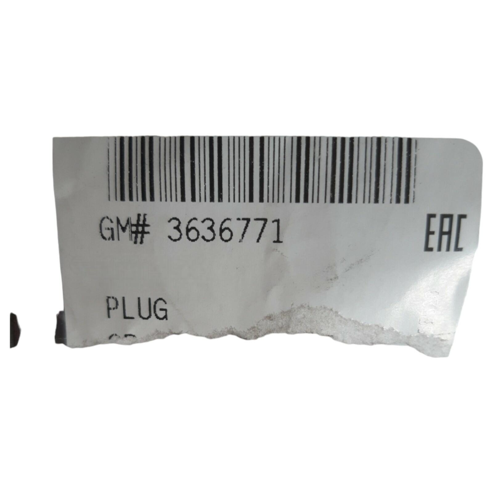 Genuine Vauxhall Plug 3636771