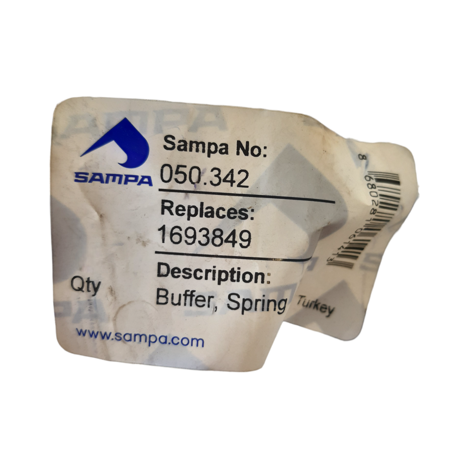 Sampa Suspension Buffer Spring fits DAF 050.342 050342