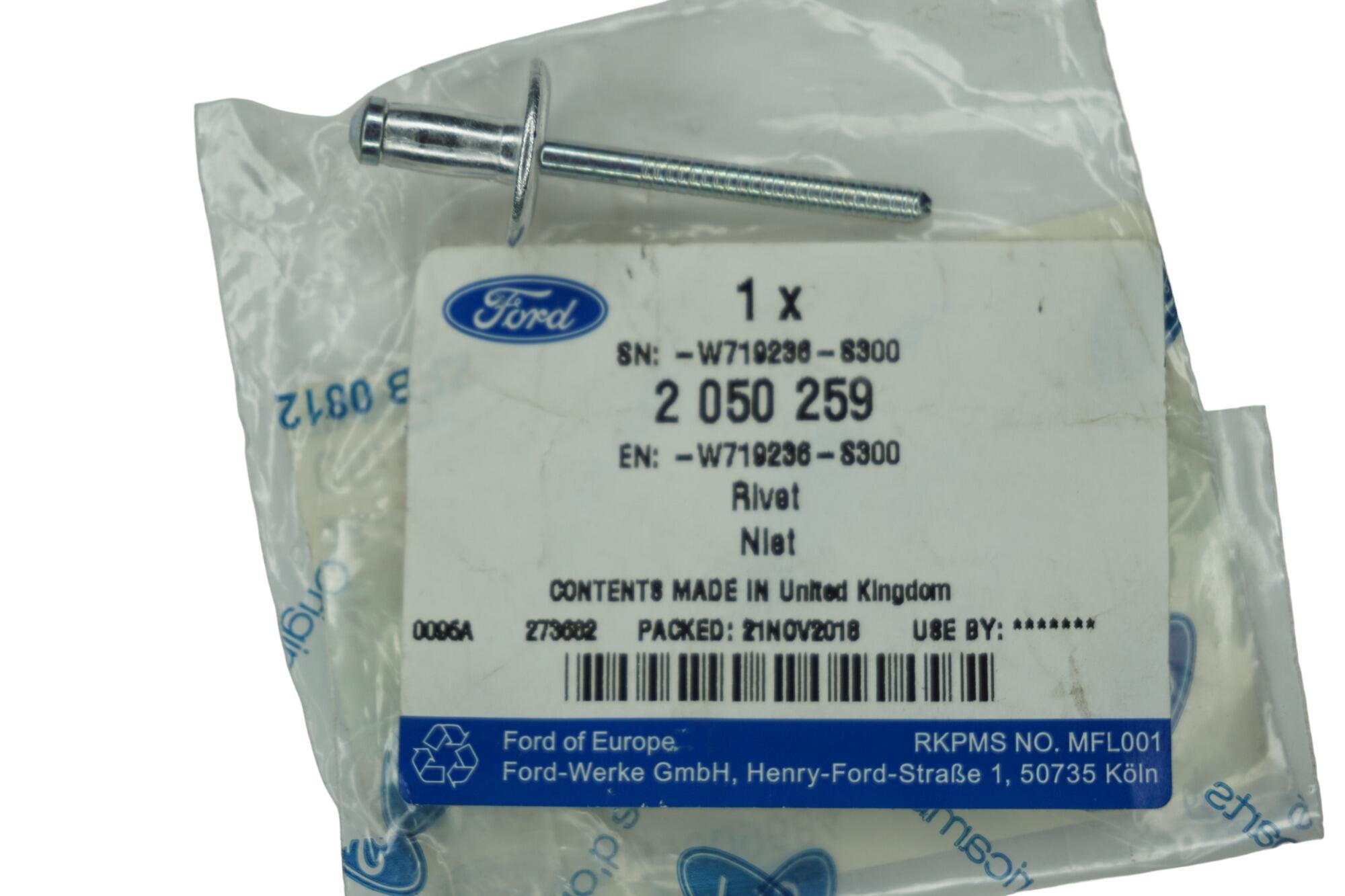 Genuine Ford Rivet 2050259