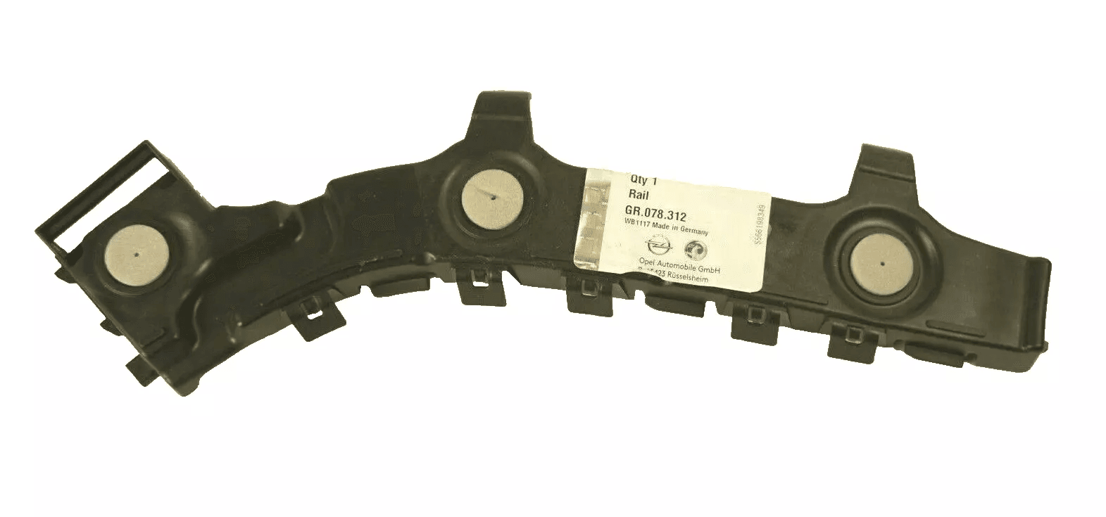 Genuine Vauxhall Zafira B RH Rear Bumper To Side Panel Guide Rail 13125037