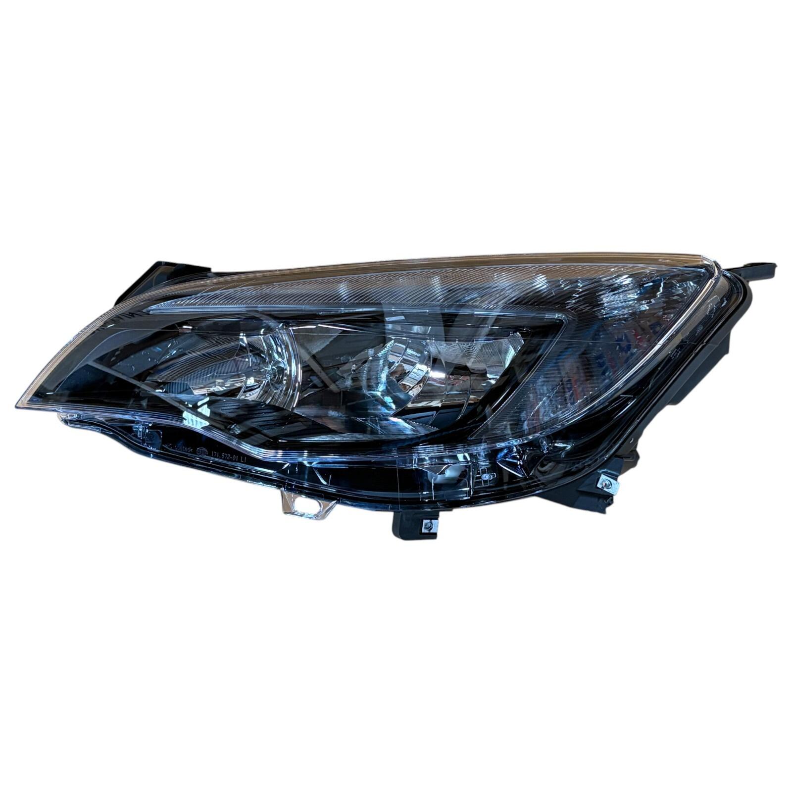 Genuine Vauxhall Astra J LH NS Headlamp with LED daytime light assembly 13365292