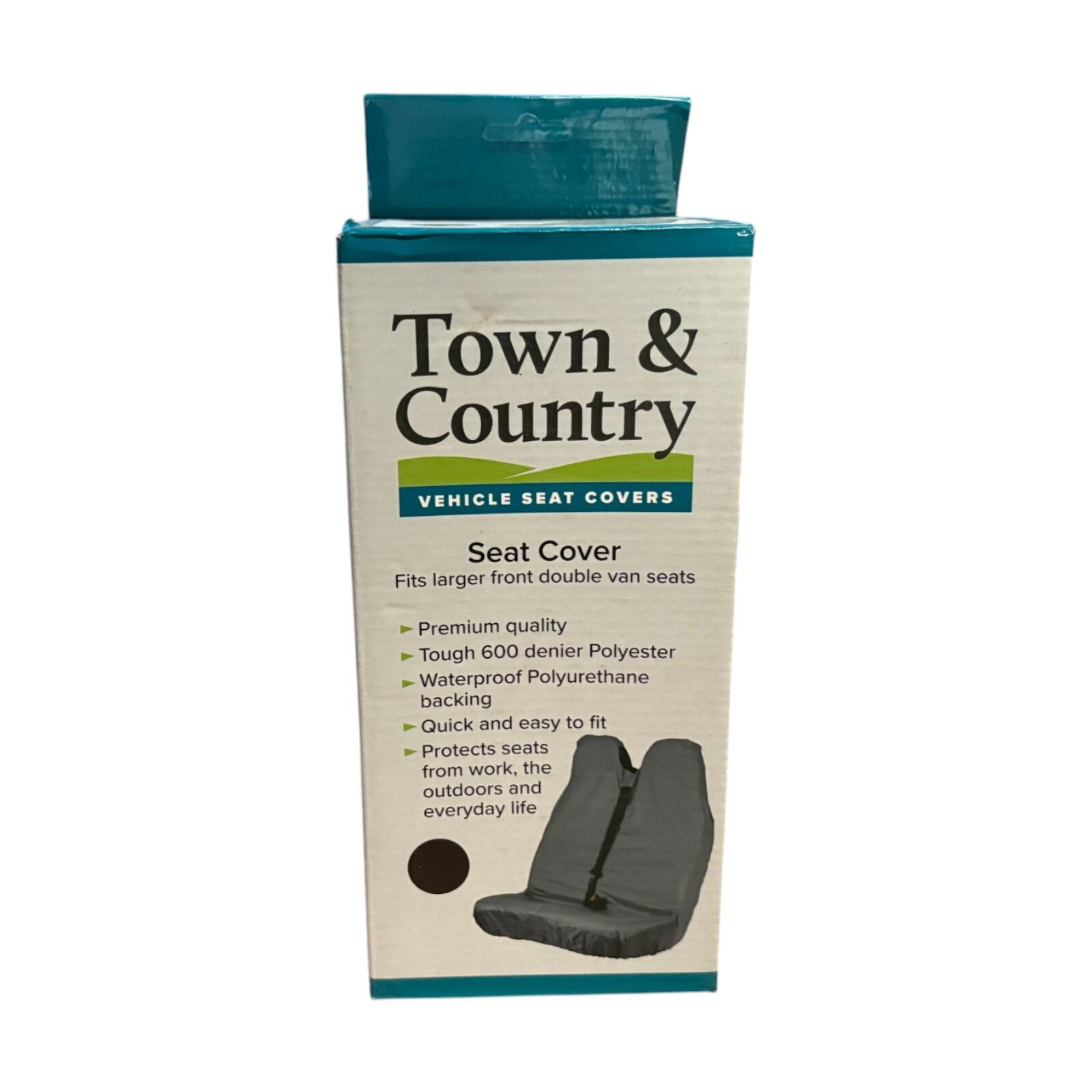 Town & Country Universal double seat cover VSBLK UN2603