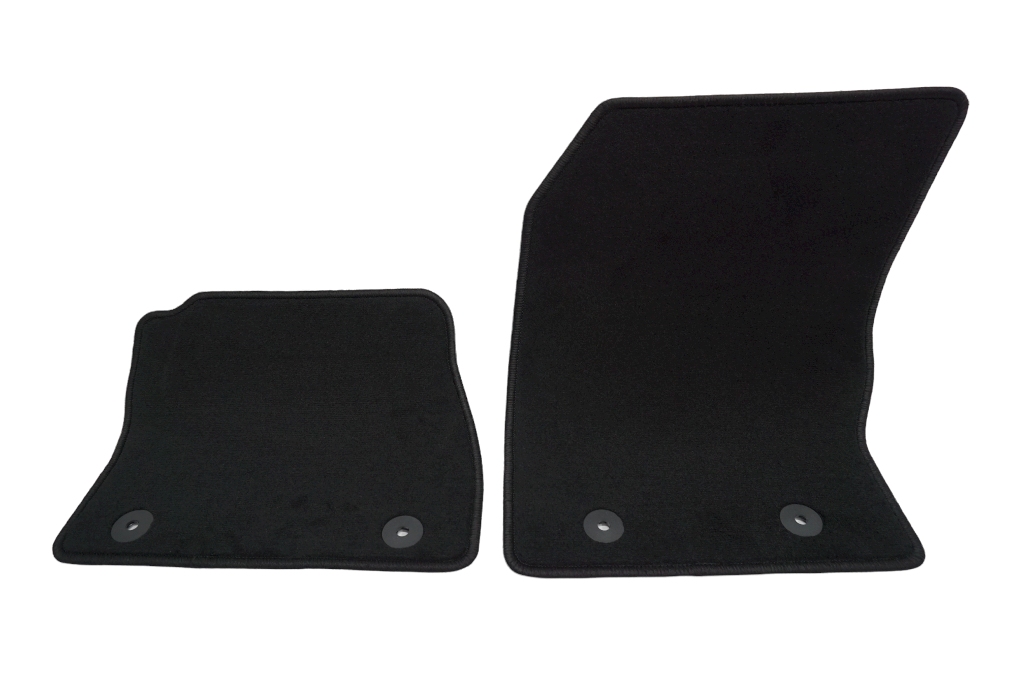 Genuine Ford Focus Velour Front Floor Mats (Black) — OEM-grade replacement — part number BM5BA130B18AA3JA6