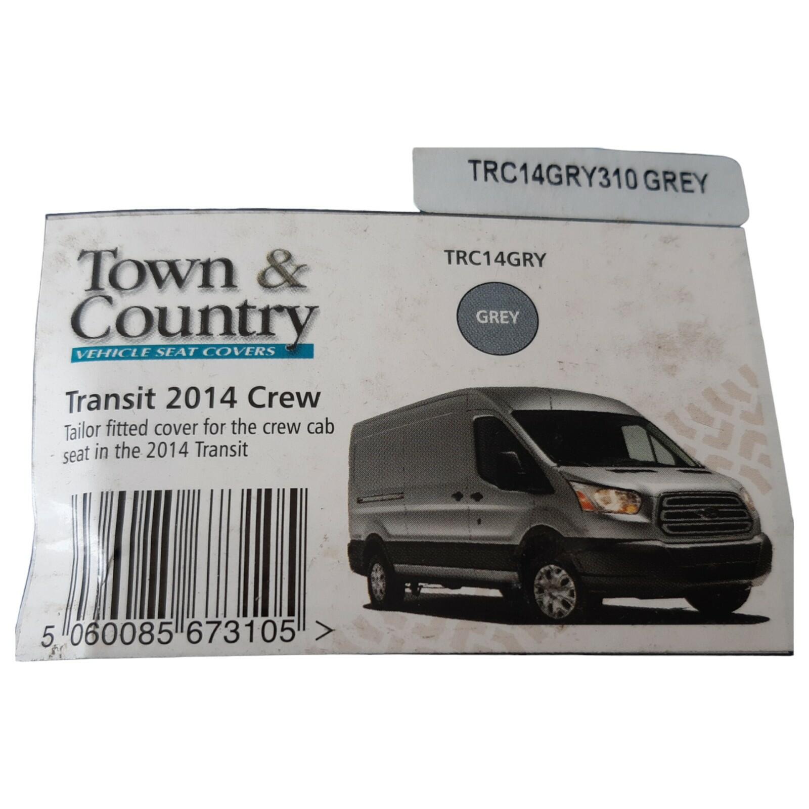Town & Country Rear seat cover fits Ford Transit crew cab (grey) TRC14GRY