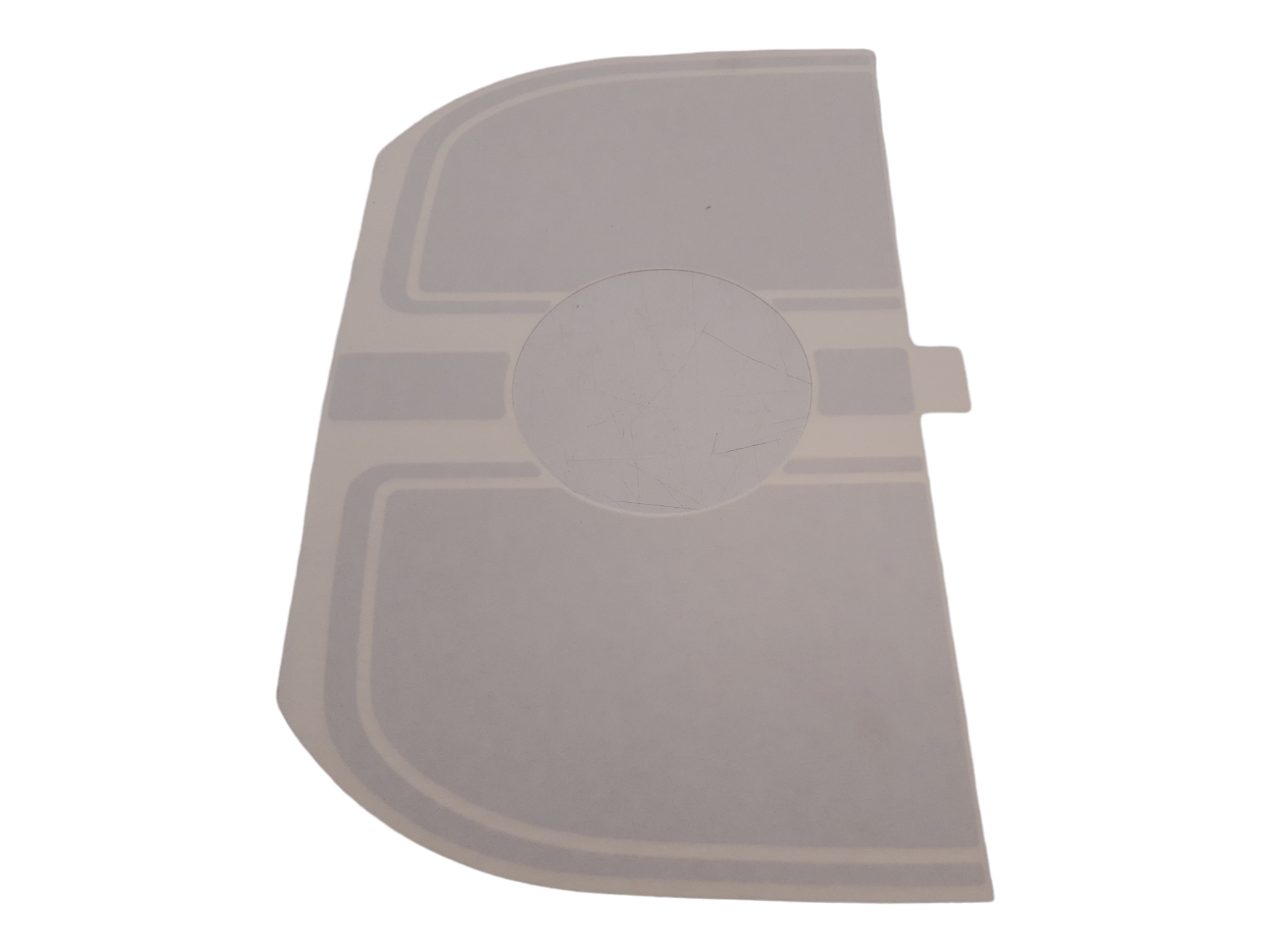 Genuine Vauxhall Corsa E White Lower Tailgate Stipe Decal
