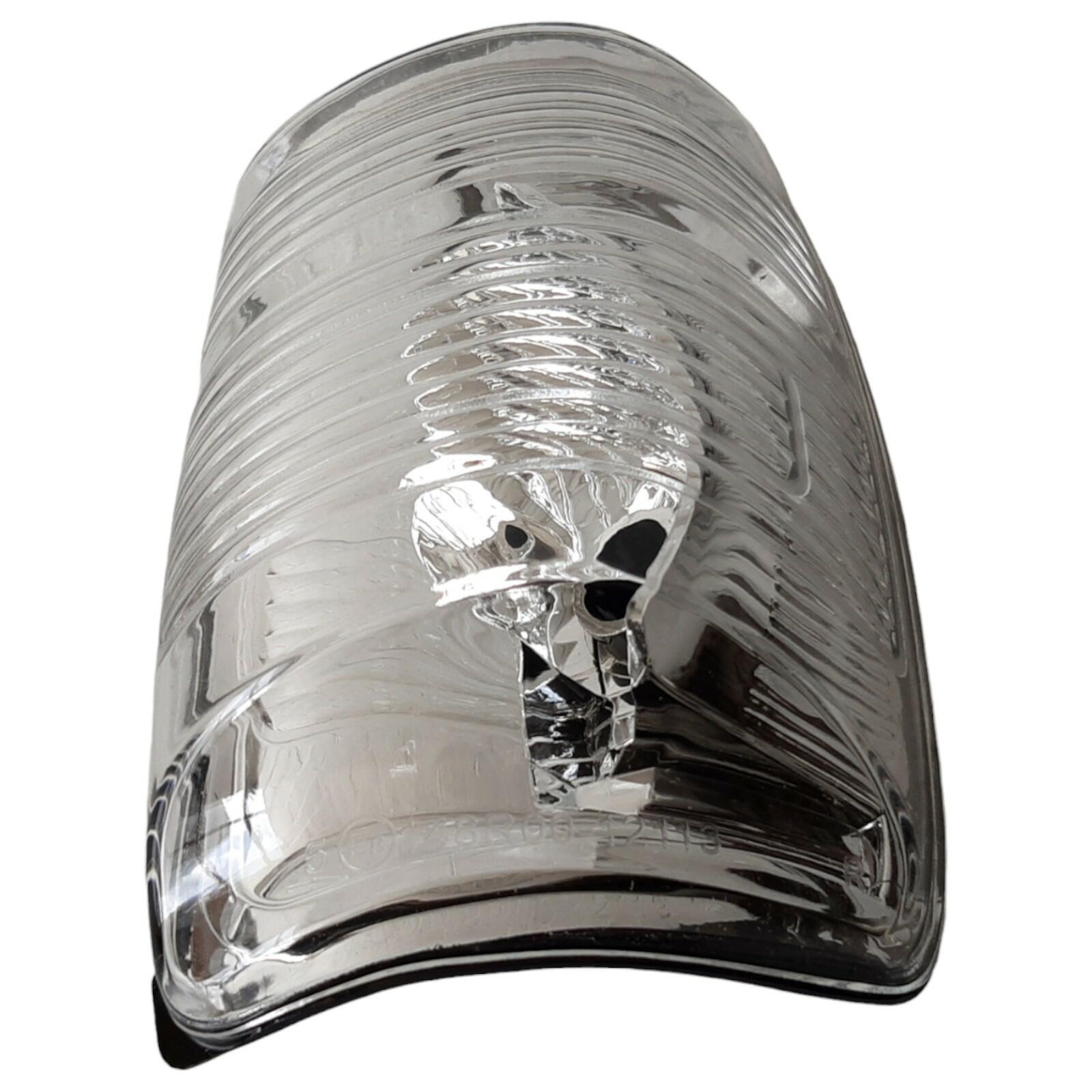Quality equipment parts RH OS Wing mirror indicator (clear) fits Ford Transit 8847389