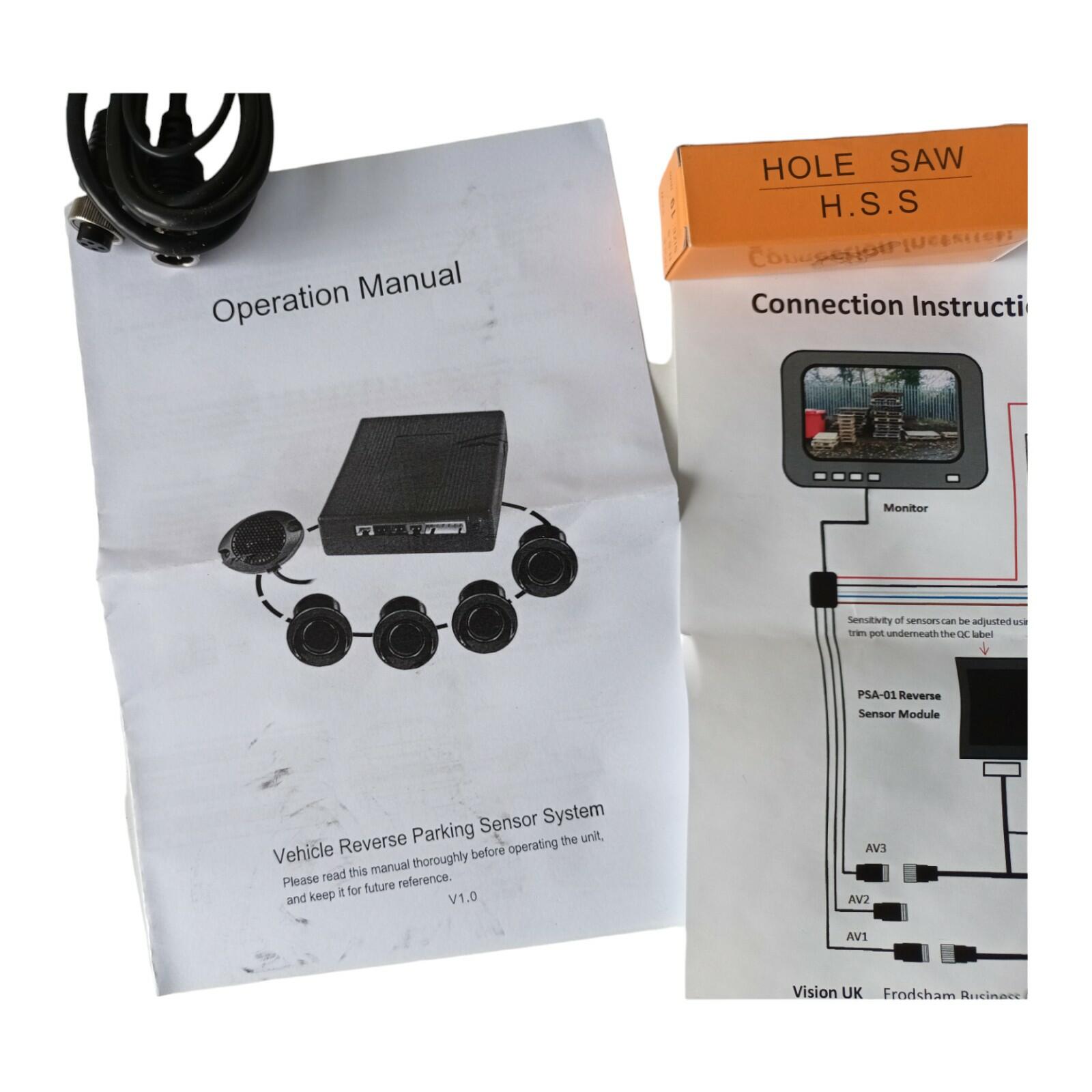 Vision Uk Vision UK Reverse parking sensor kit PSA028M – VIN Required | Genuine