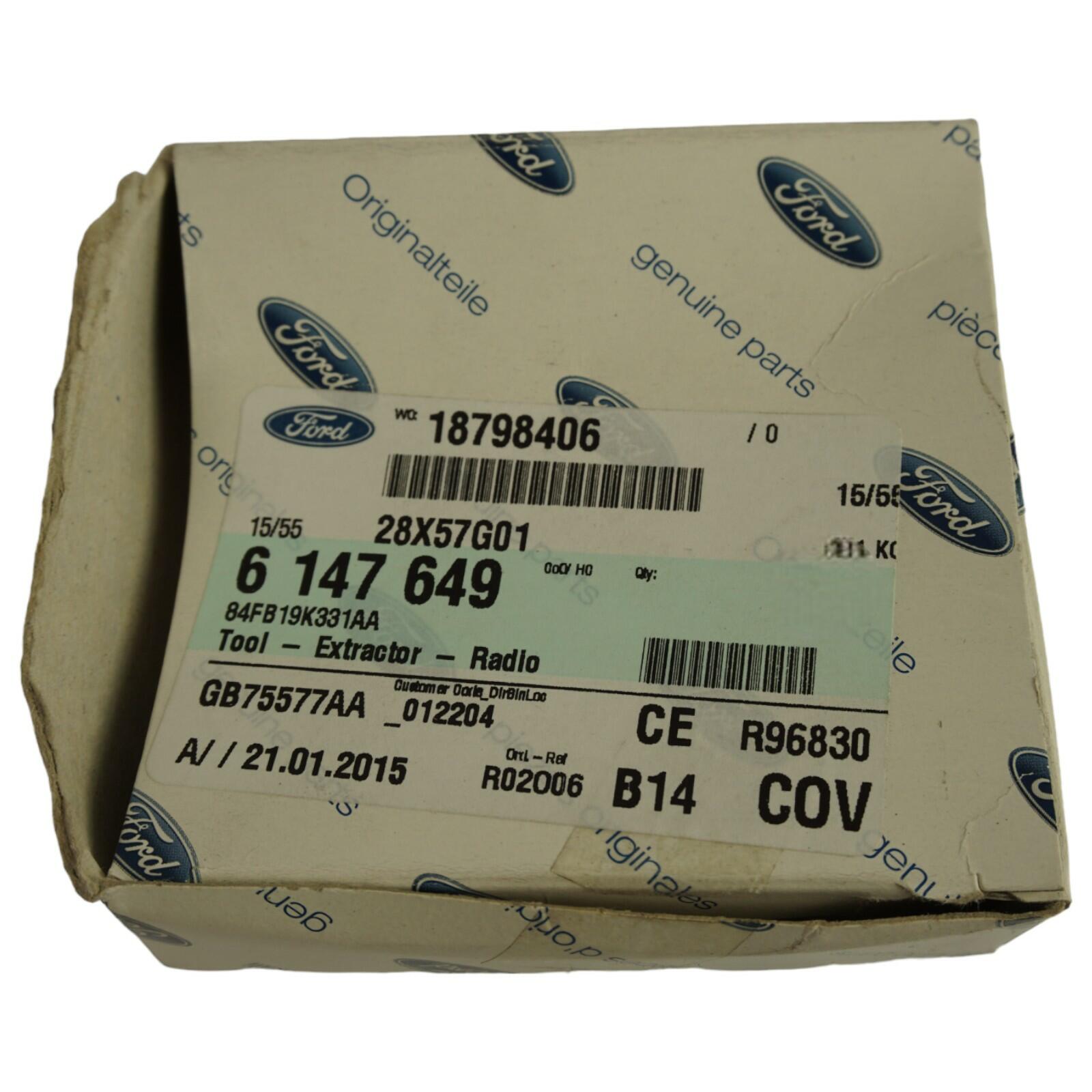Genuine Ford Head unit (radio) extractor tool 6147649