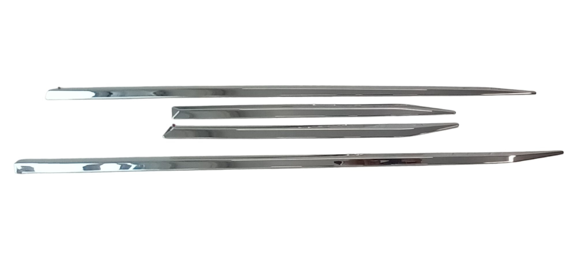 6-Piece Chrome Pillar Post Covers For Nissan Armada 2004-2015 - Mirror Finish