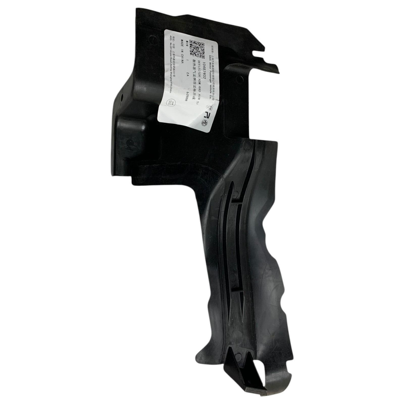 Genuine MG HS RH OS Radiator air guide 10487402