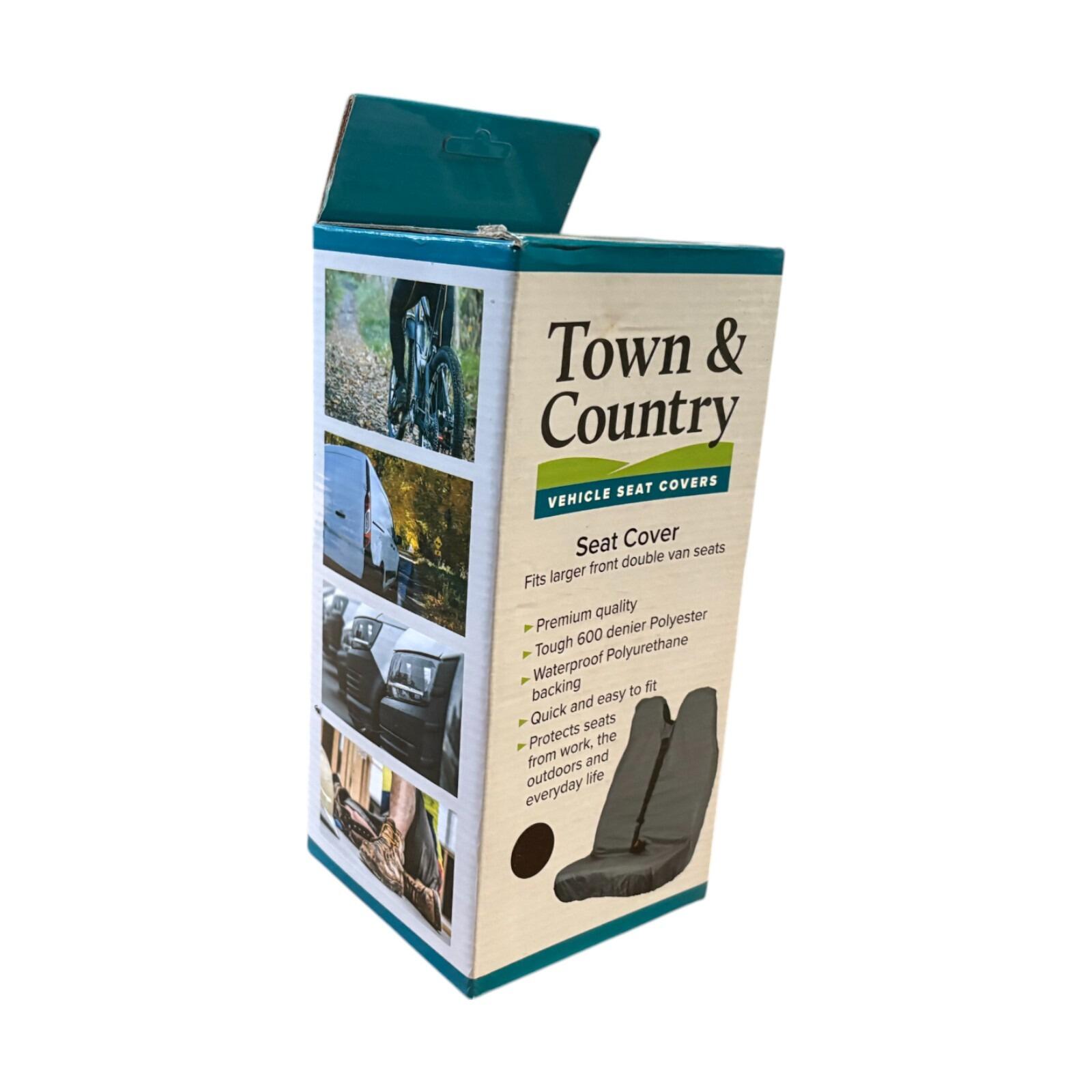 Town & Country Universal double seat cover VSBLK UN2603