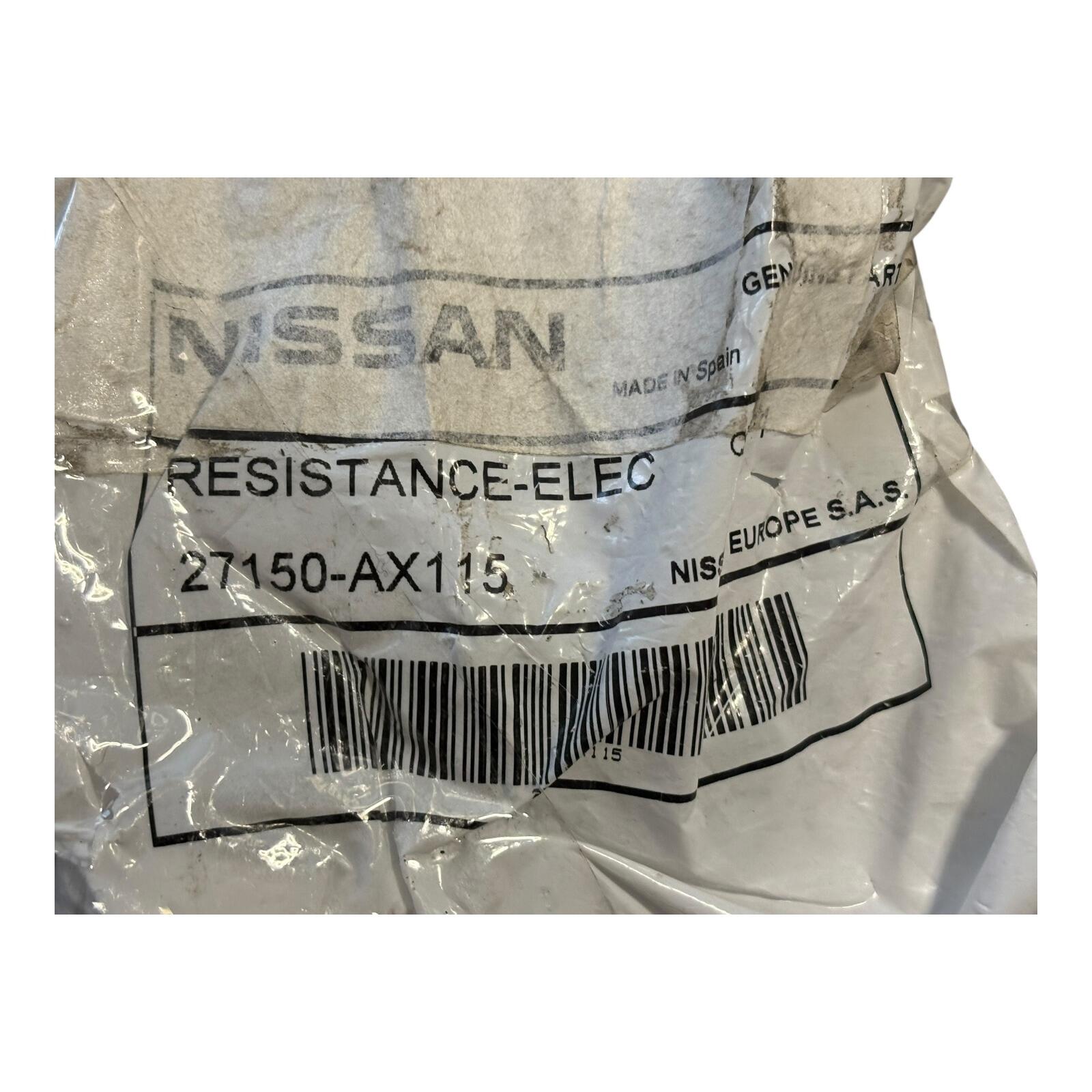 Authentic Nissan Blower Motor Heater Resistor component