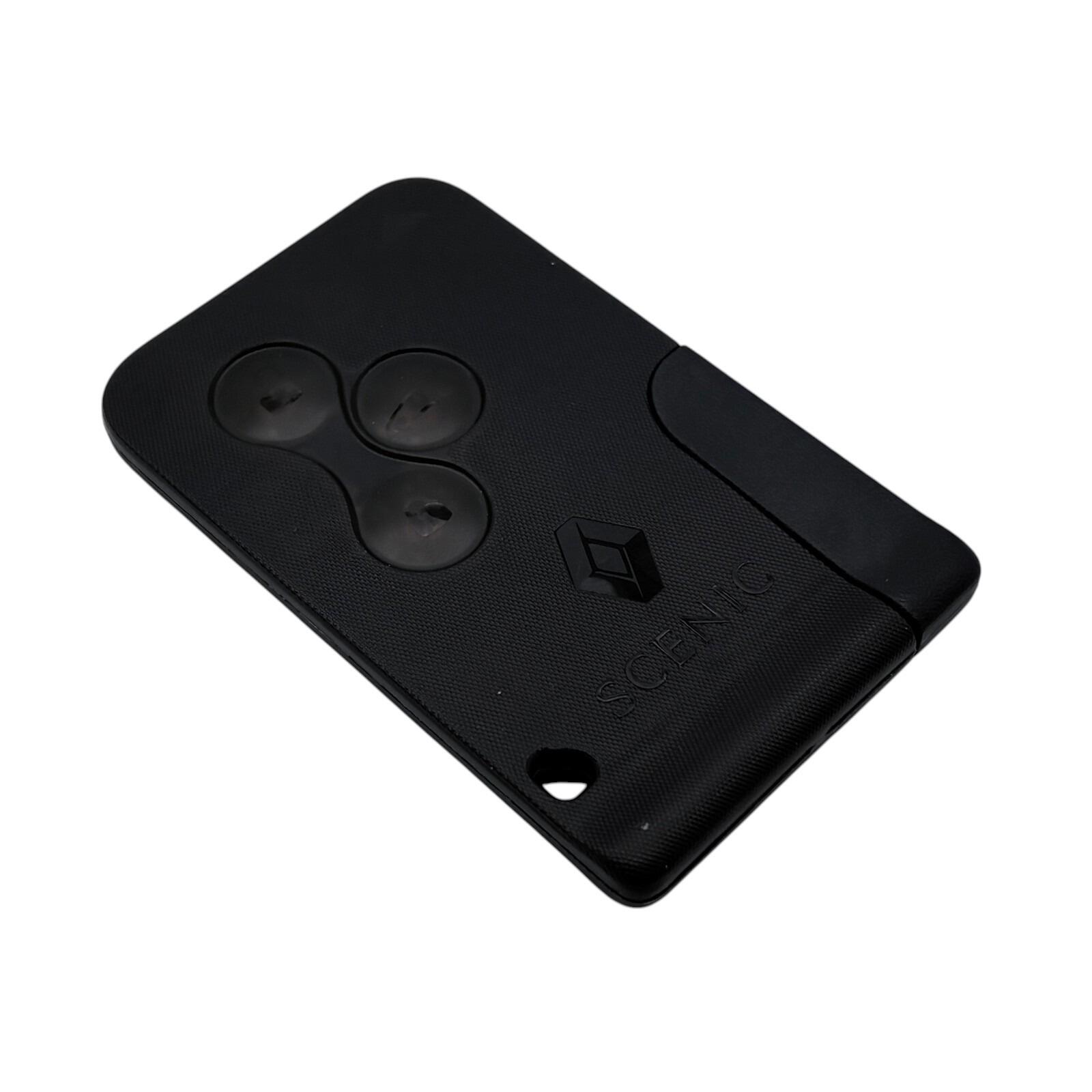 Genuine Renault Scenic 2 Button Remote Key Card — OEM-grade replacement — part number 7701209135
