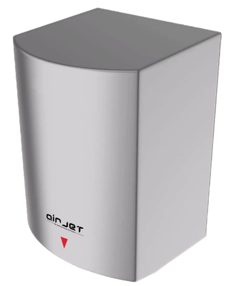 AirJet High Speed Low Energy Hand Dryer − Satin Stainless Steel - AJS