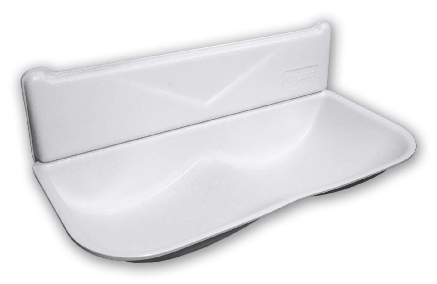 driplate® Drip tray for Dyson Airblade Hand Dryer, White
