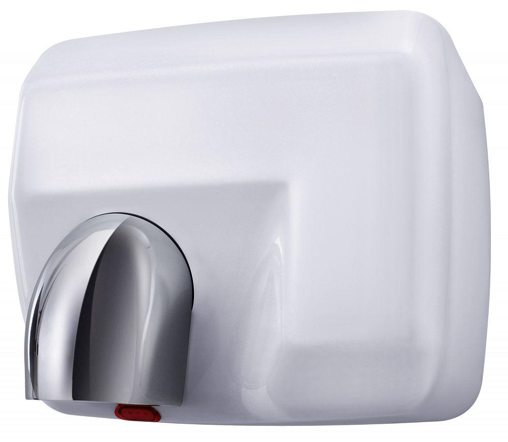 Manrose 2450W Hand Dryer, White, Chrome Nozzle