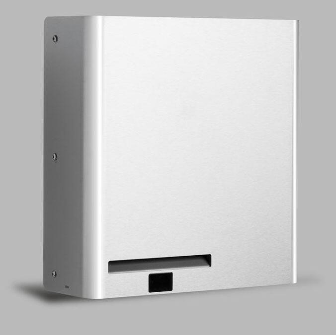 Knud Holscher Hand Dryer by d line : Wall-mounted Hand Dryer 147082P1010