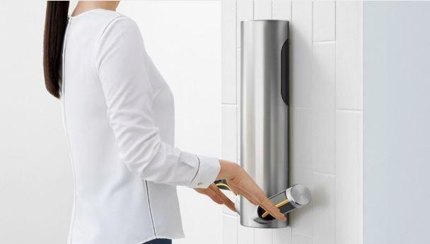 Dyson Airblade 9kJ High Speed Low Energy Hand Dryer - Hands Under - HEPA Filtered