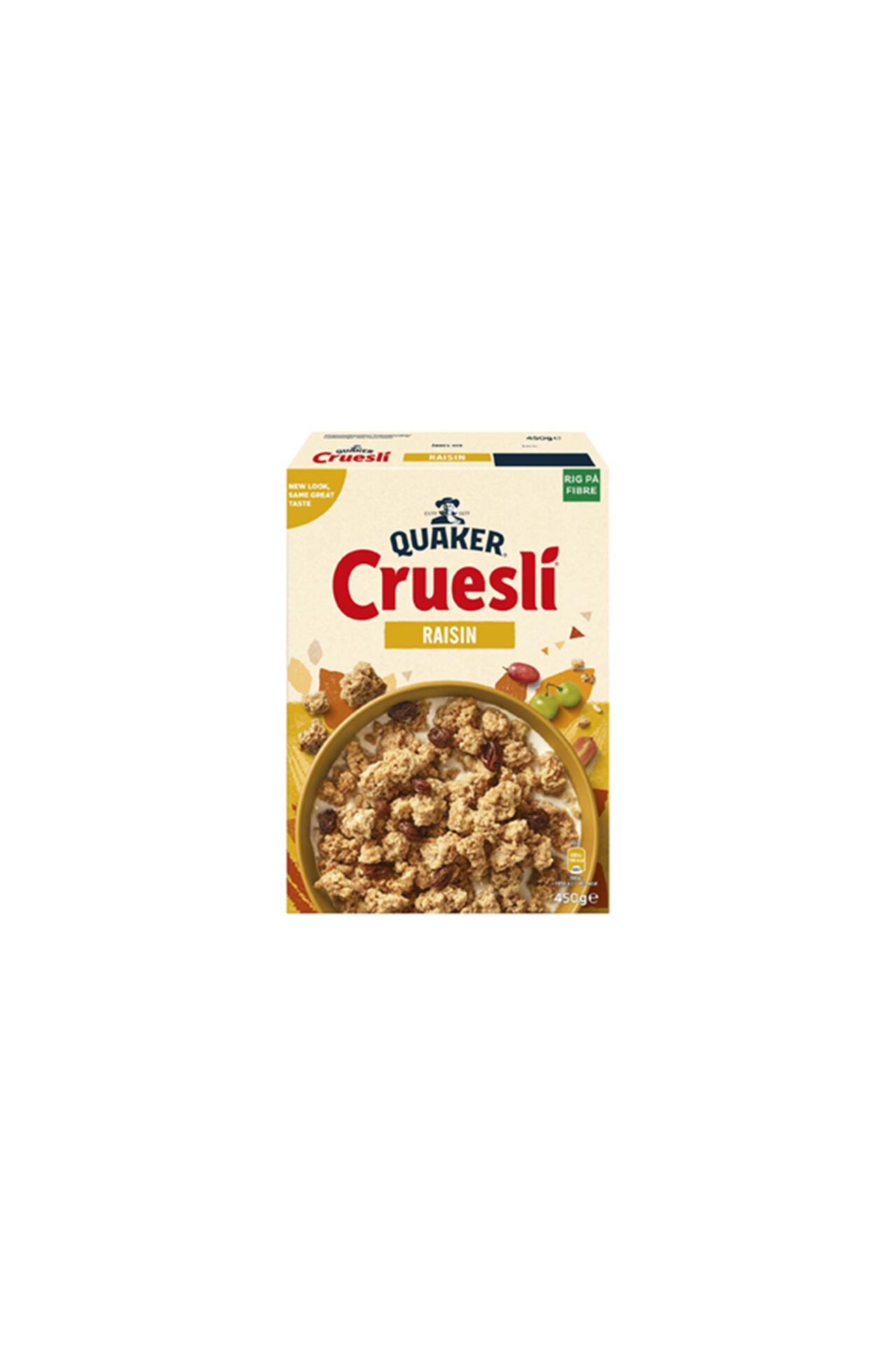 Quaker Cruesli Raisin 450g image.