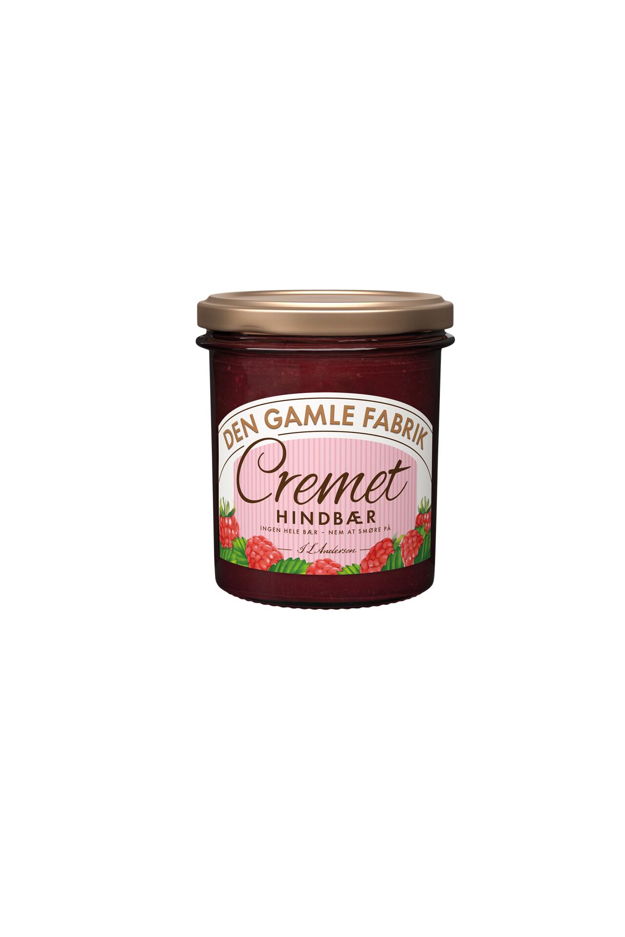 DGF Cremet Hindbær Marmelade 350g image.