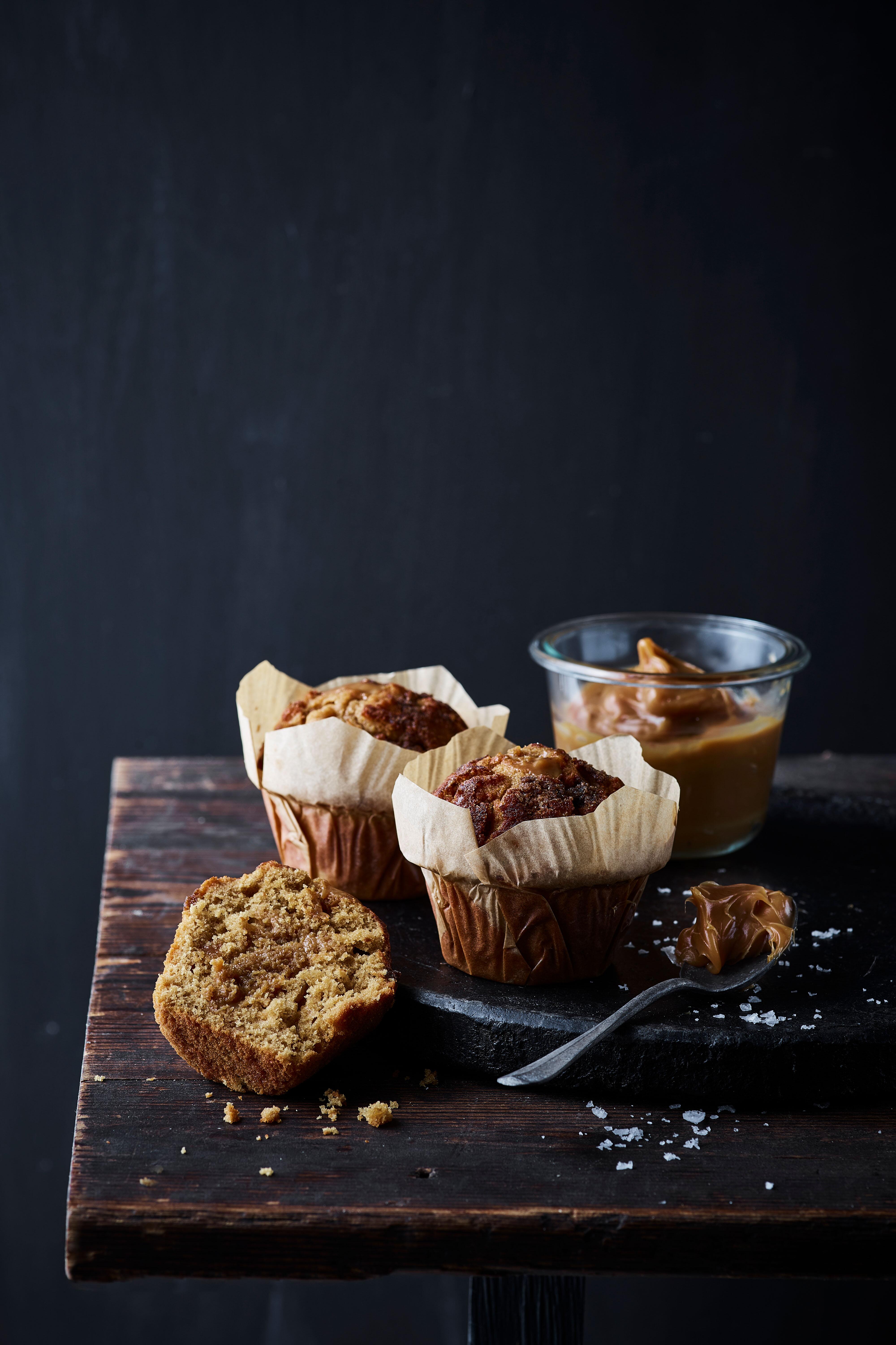 Saltkaramel muffin image.
