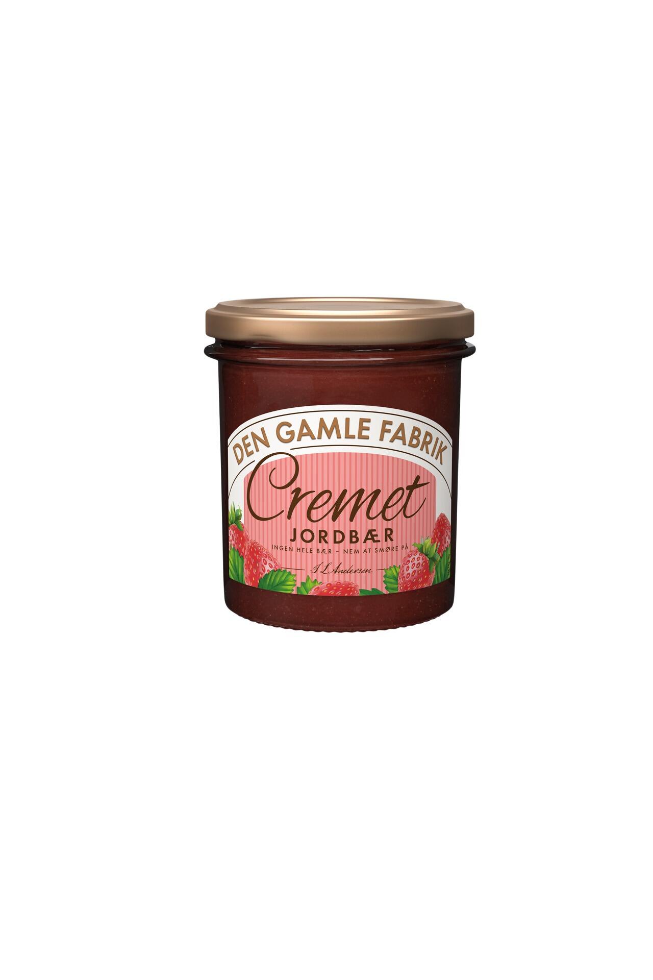 DGF Cremet Jordbær 350g image.