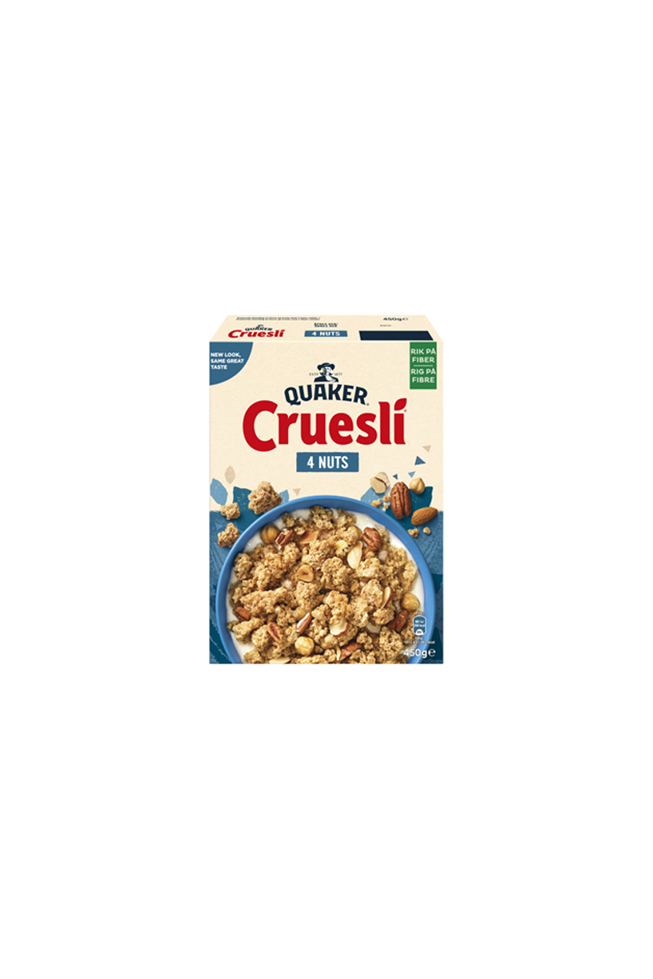 Quaker Cruesli 4 Nuts 450g image.