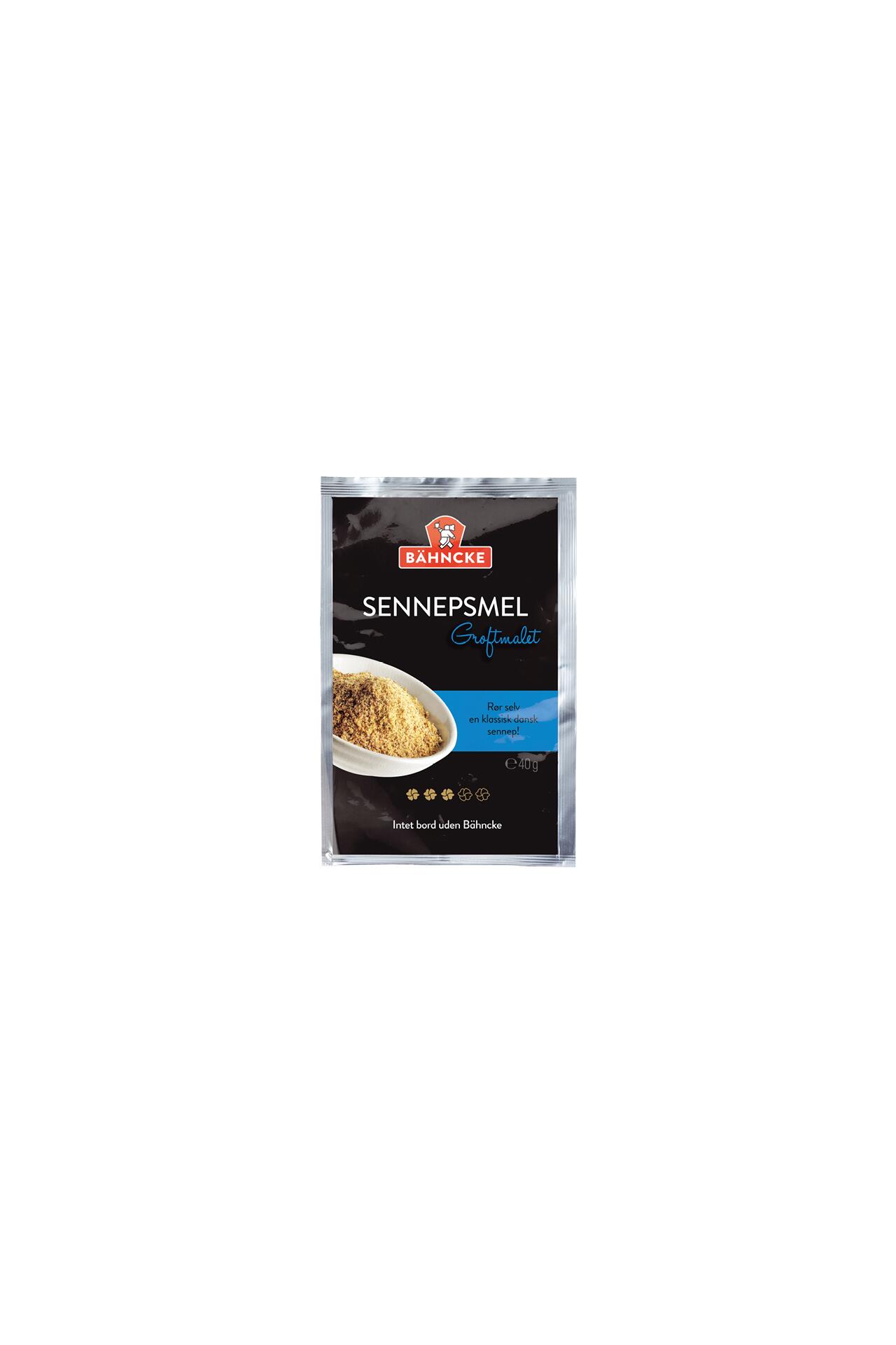 Sennepsmel Groftmalet 40g image.