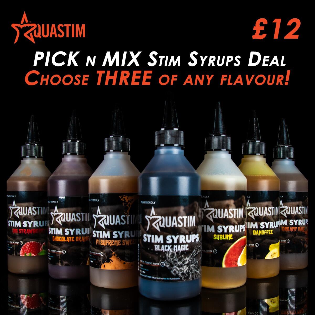 Aquastim Stim Syrups Pick 'n' Mix zoomed