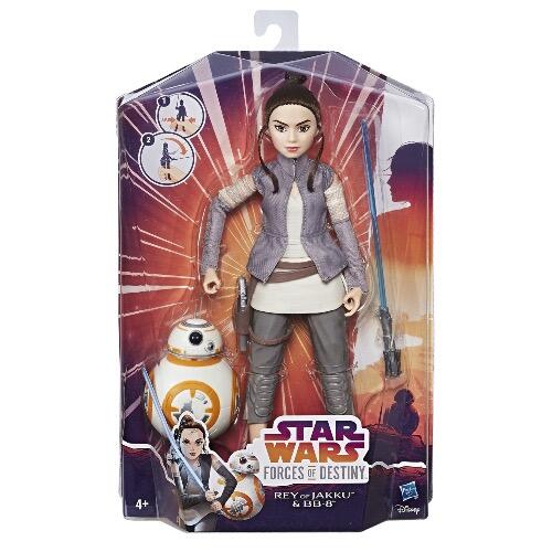 Rey action figure from Star Wars: The Force Awakens, perfect for play or display. A must-have for any fan's collection!