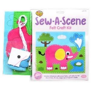 child safe crafts sew a scene animals