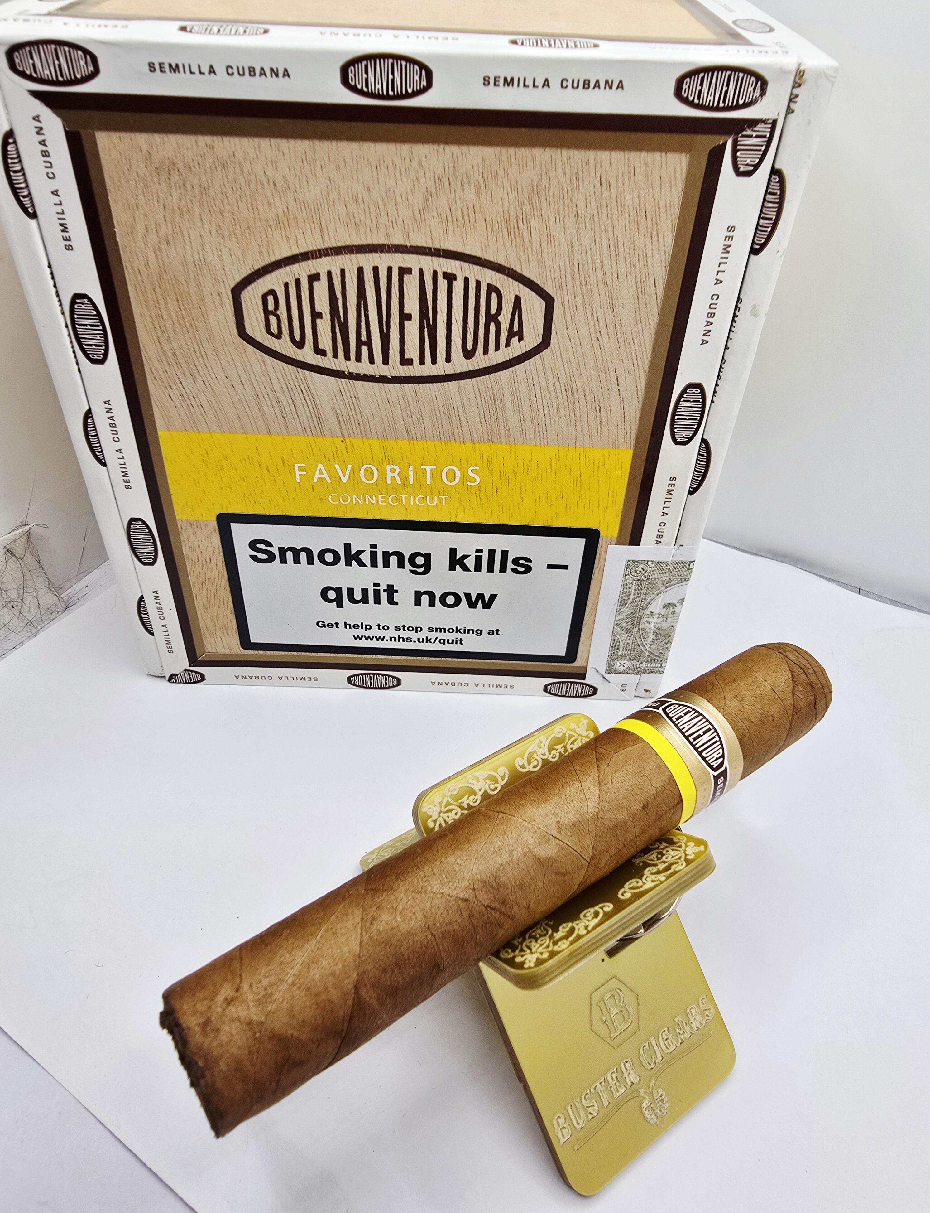 Curivari Buenaventura Yellow Connecticut Robusto | Buy UK