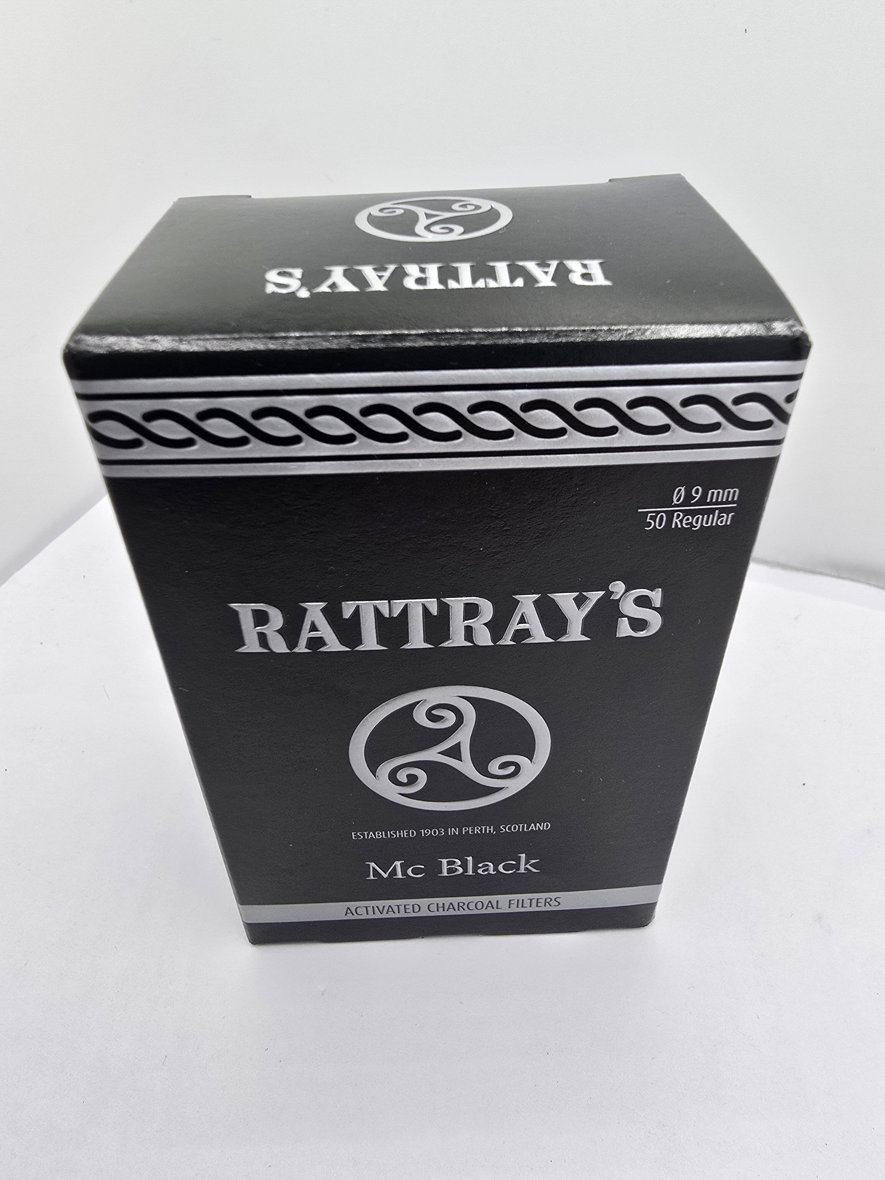 Rattray’s Activated Carbon 9mm Pipe Filters Pic1