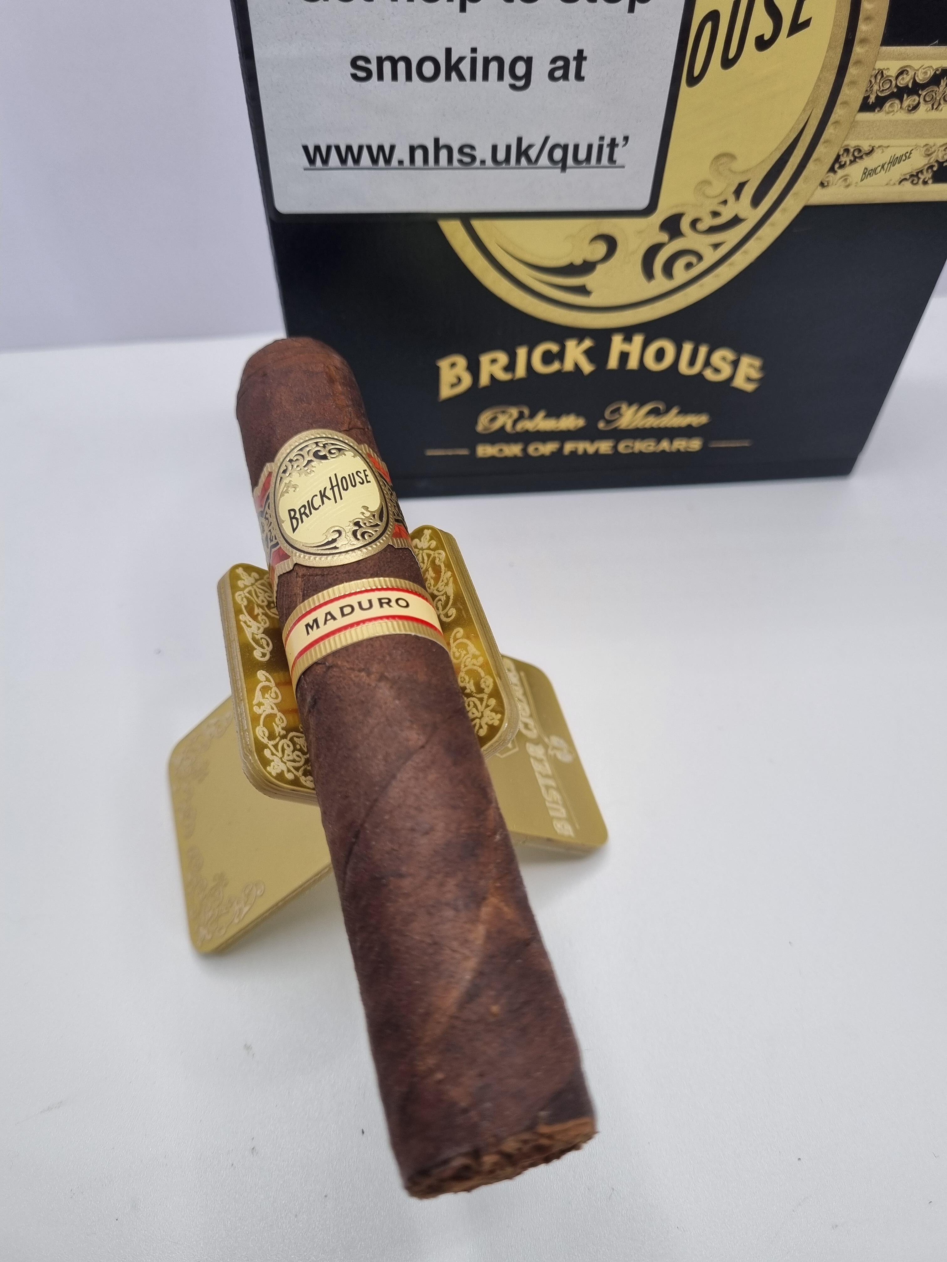 Brick House Maduro Robusto Cigar Single Cigar   Brick House Maduro Robusto Pic1 