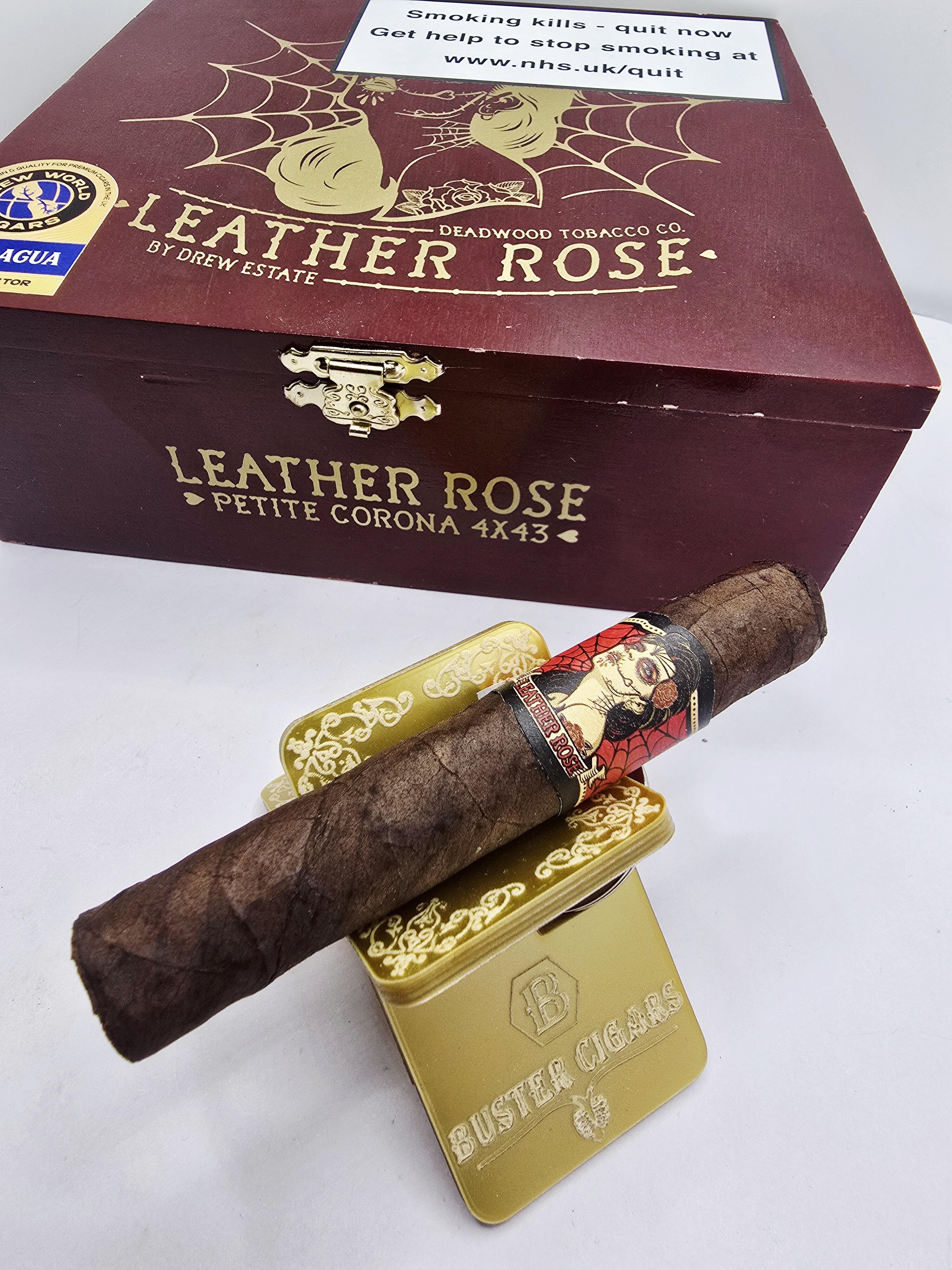 Drew Estate Deadwood Leather Rose Petite Corona Cigar - 1 Single