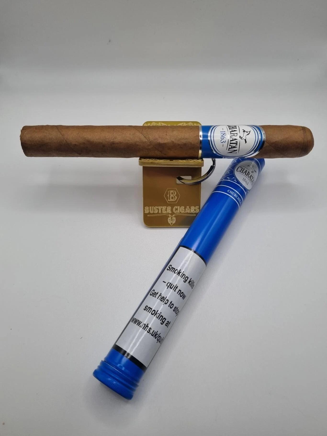 Charatan Tubed Churchill Cigar - Single Cigar