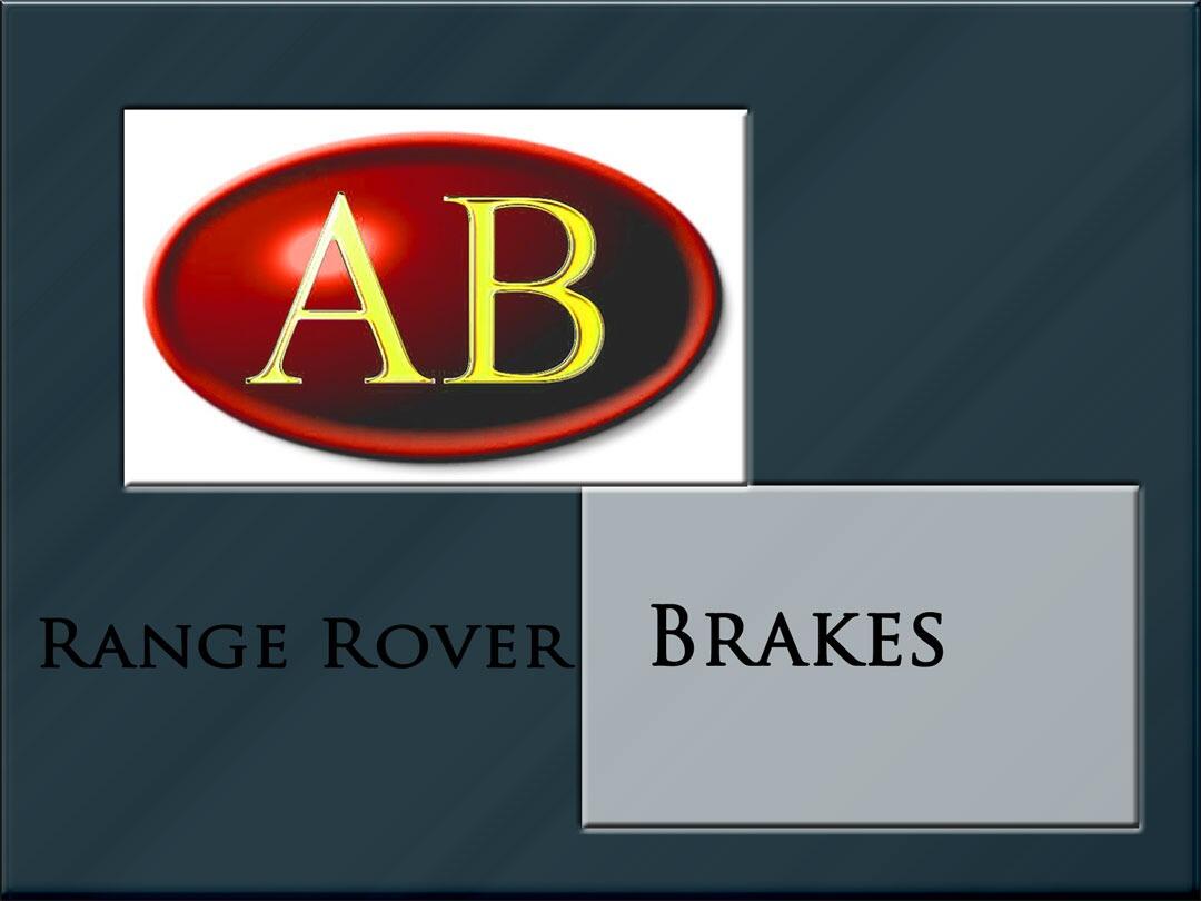 AB Parts Category - Range Rover - Brakes