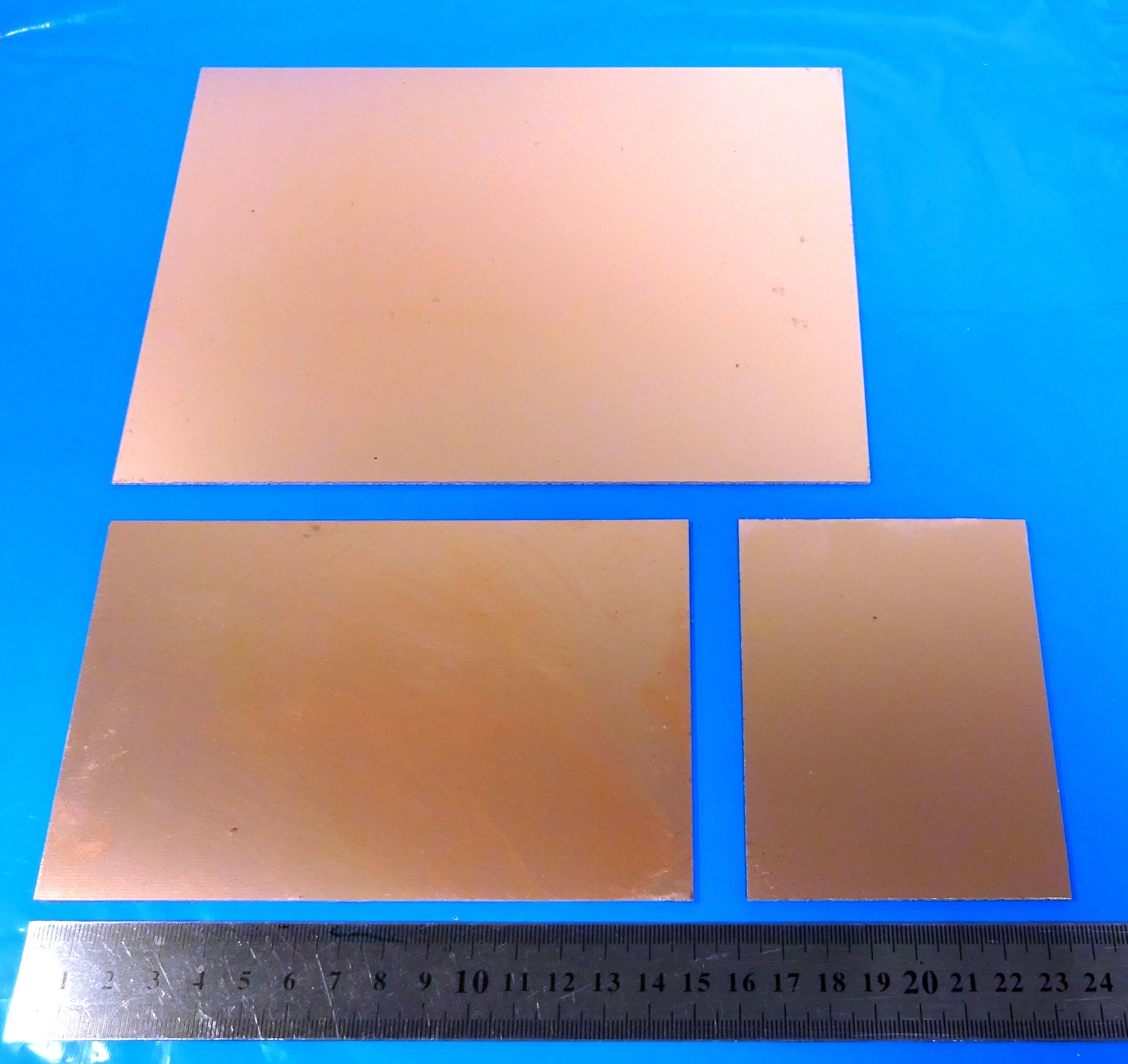 Ycncixwd 5 Pz 10 * 15 Cm CCL Singolo Lato PCB Rame Rivestito