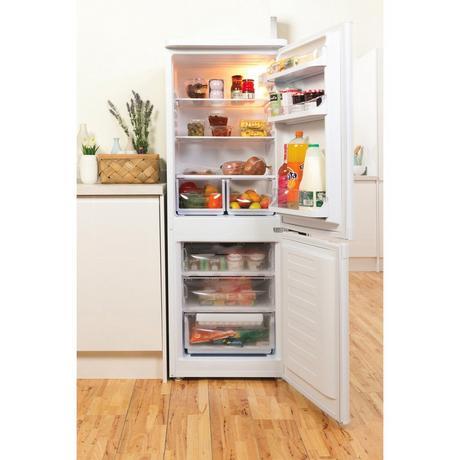 indesit combi fridge freezer