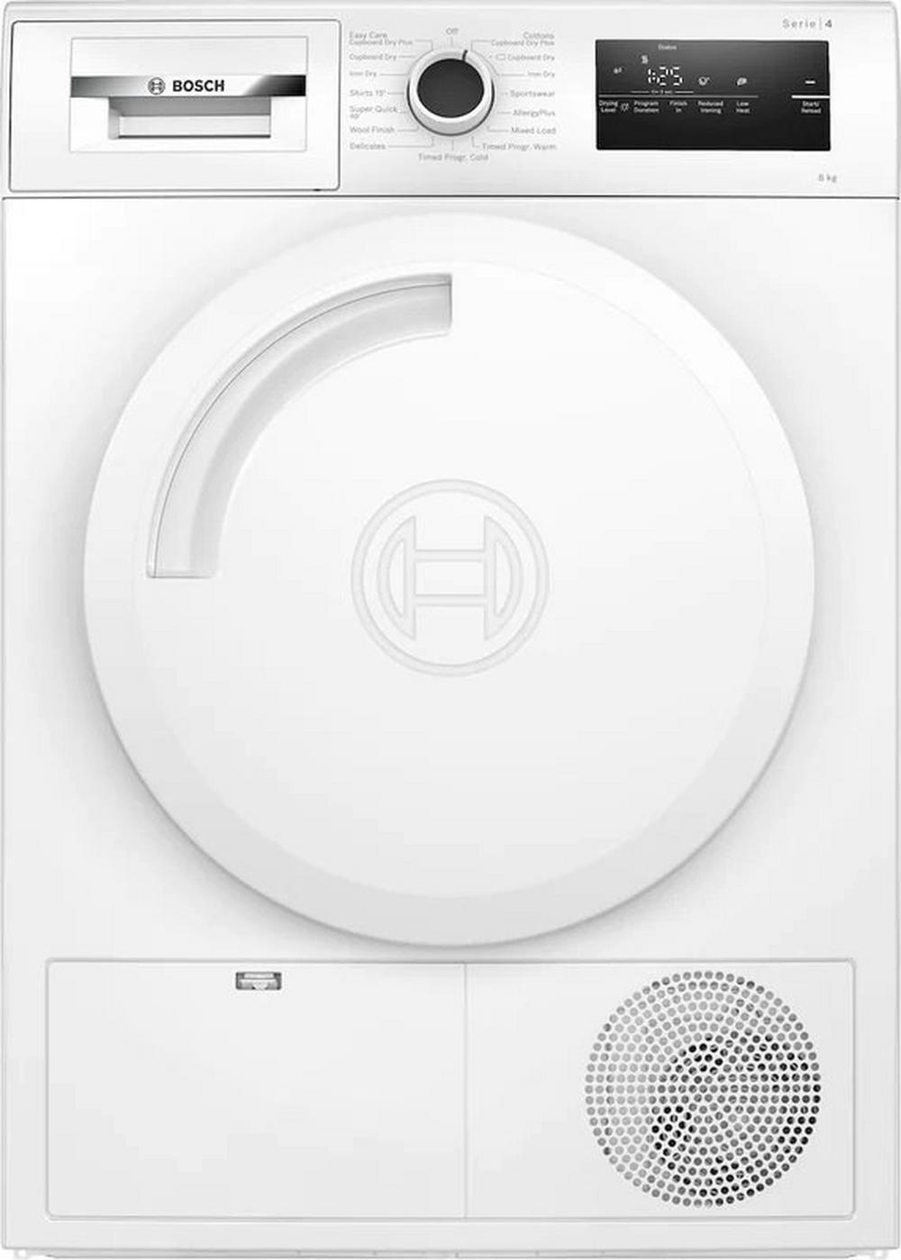 Bosch WTN83202GB 8kg Condenser Tumble Dryer - White