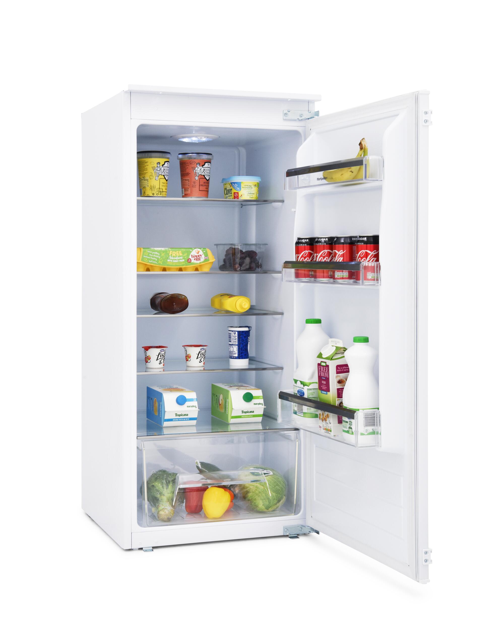 Integrated fridge 120cm high top
