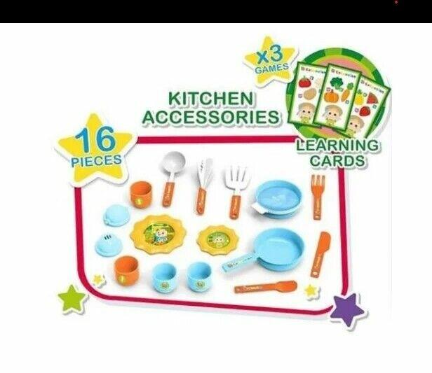 Role Play Pretend Kitchen and Accessories