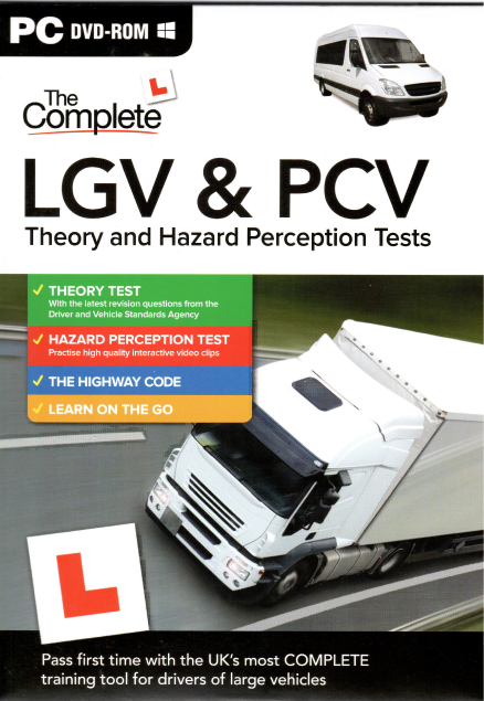 LGV & PCV Hazard Perception PC DVD Rom