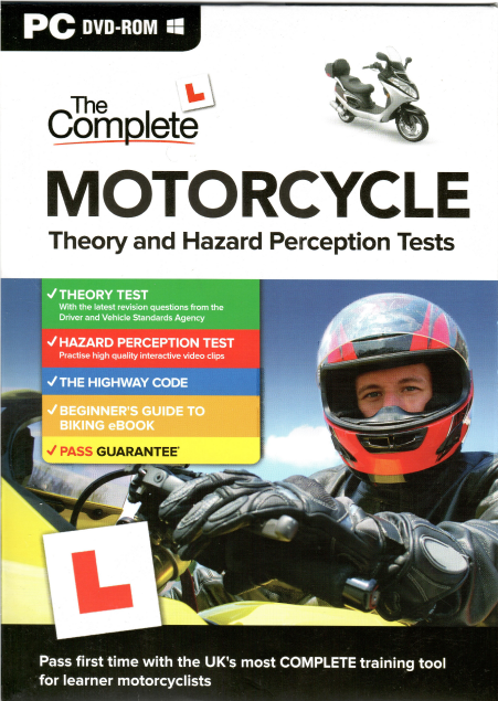 Motorcycle Theory & Hazard Perception PC DVD Rom